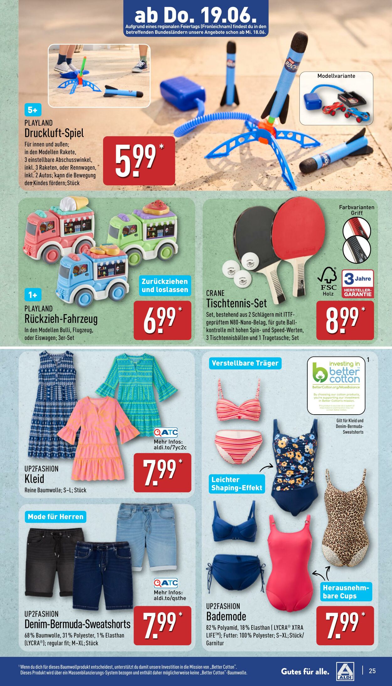 Prospekt Aldi-Nord 16.06.2025 - 21.06.2025