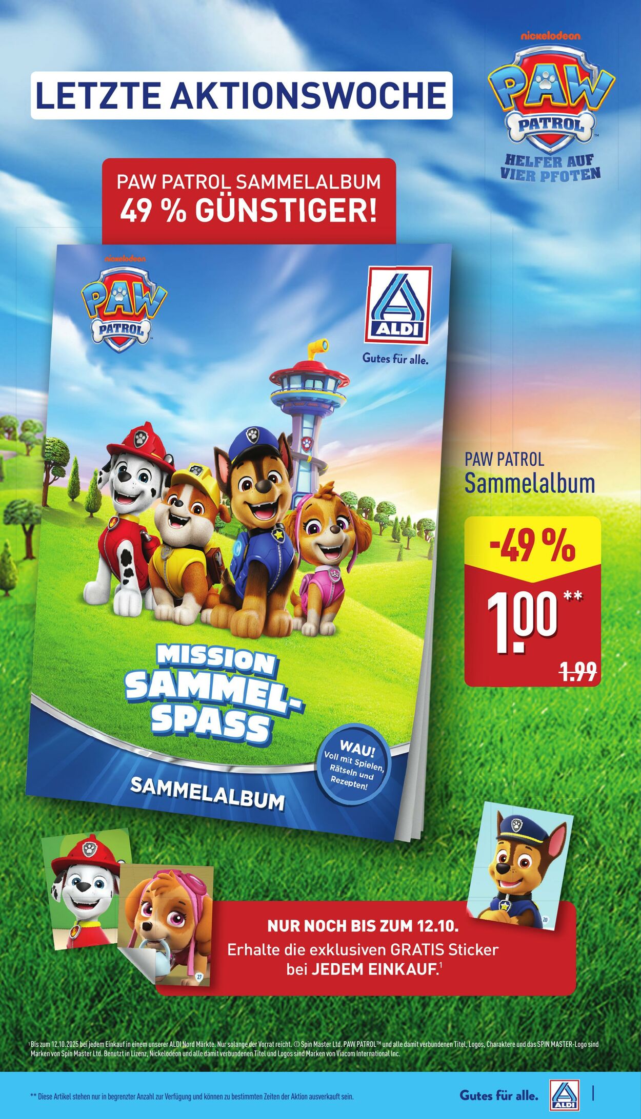 Prospekt Aldi-Nord 06.10.2025 - 11.10.2025