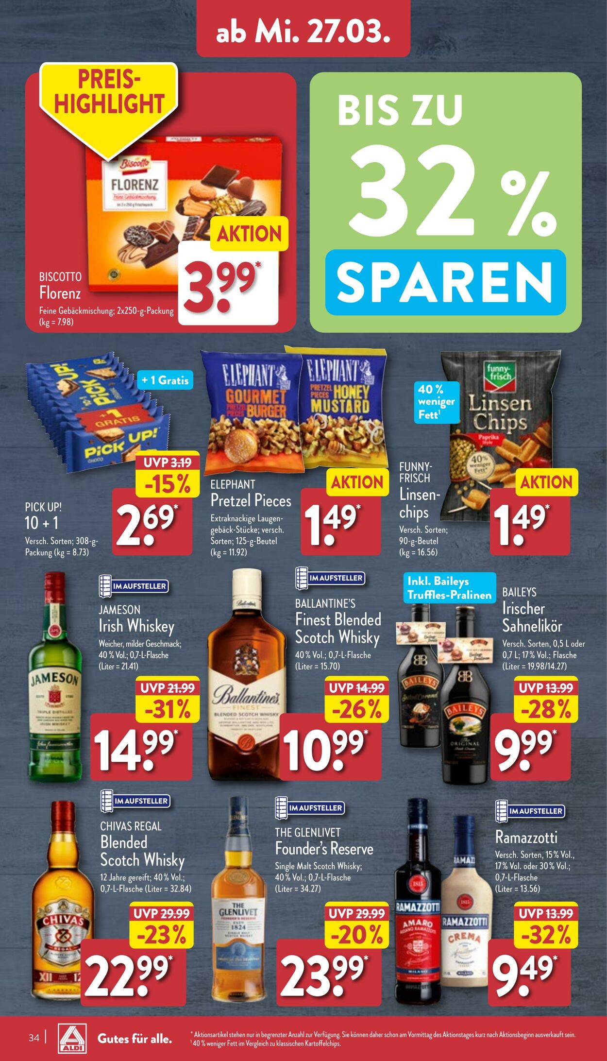 Prospekt Aldi-Nord 18.03.2024 - 23.03.2024