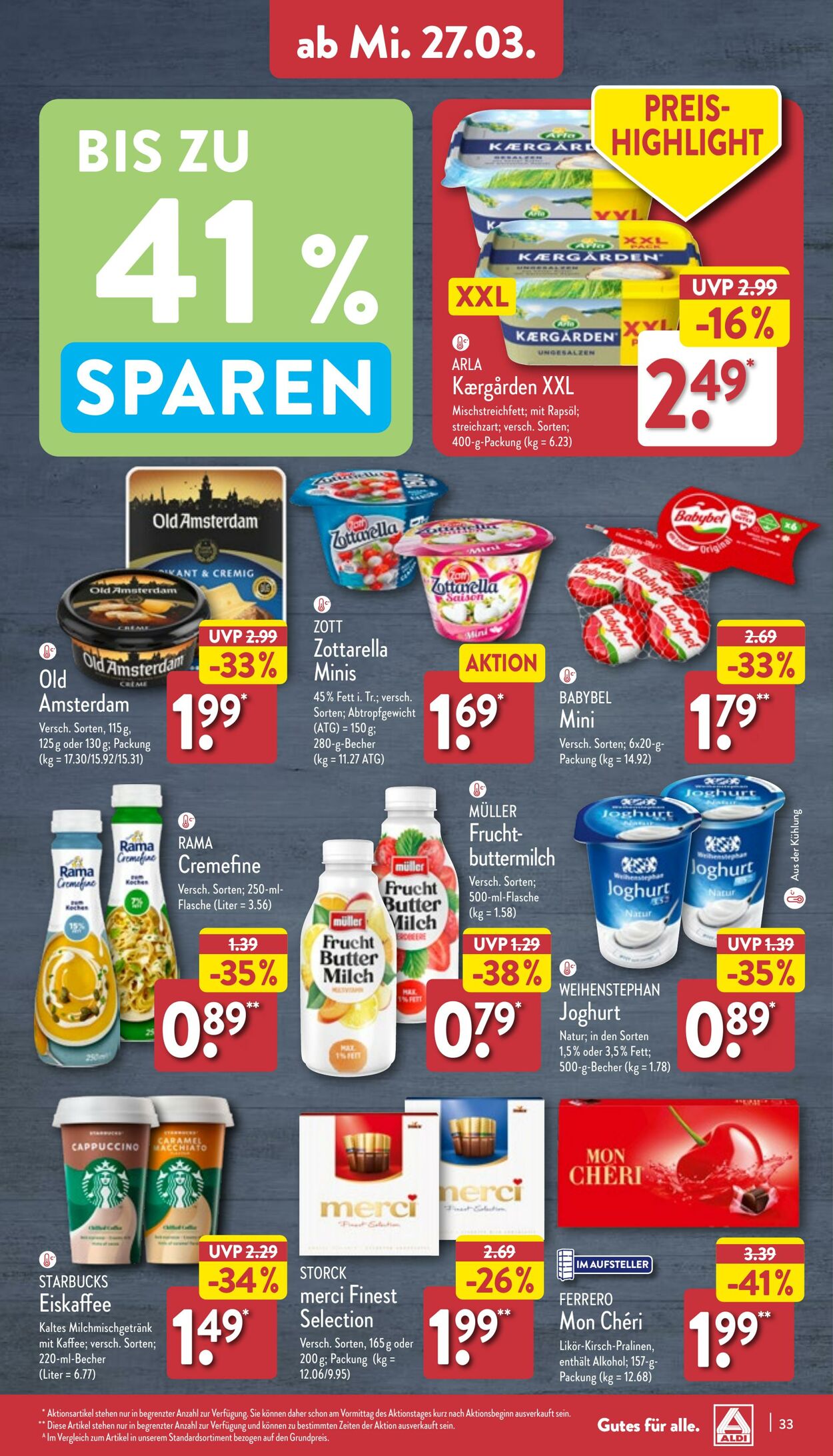 Prospekt Aldi-Nord 18.03.2024 - 23.03.2024