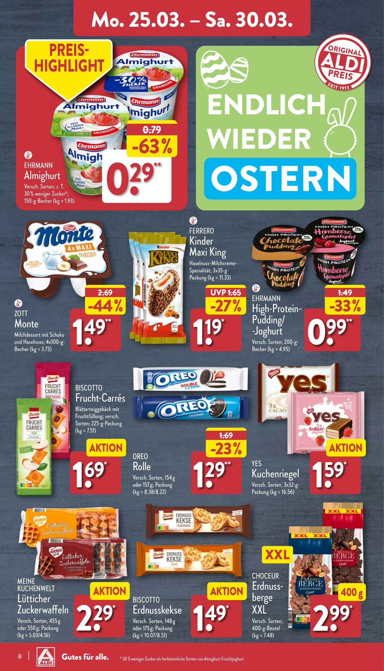 Prospekt Aldi-Nord 18.03.2024 - 23.03.2024