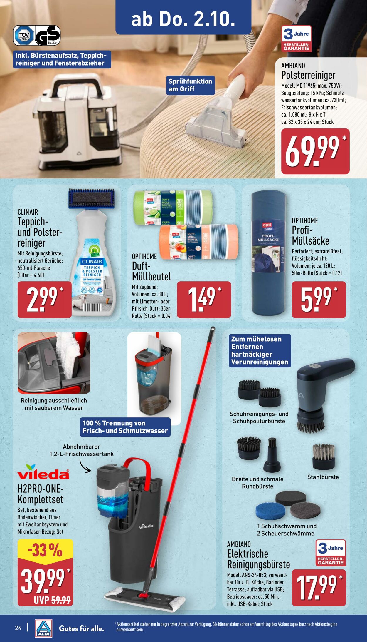 Prospekt Aldi-Nord 29.09.2025 - 04.10.2025