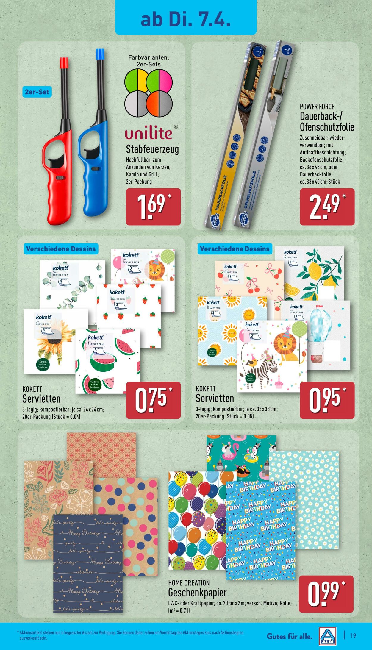 Prospekt Aldi-Nord 06.04.2026 - 11.04.2026