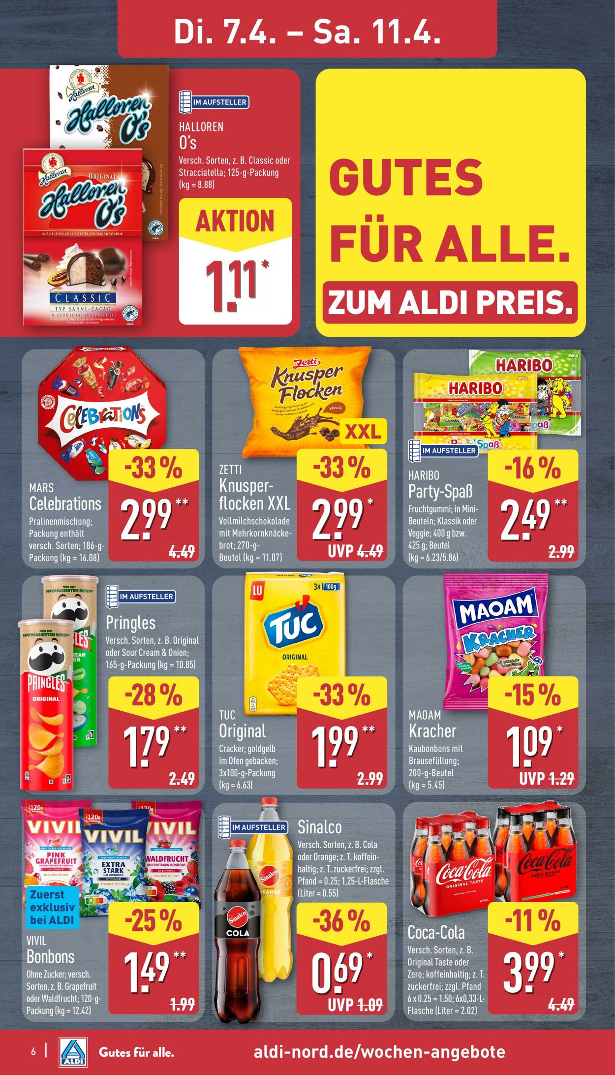 Prospekt Aldi-Nord 06.04.2026 - 11.04.2026