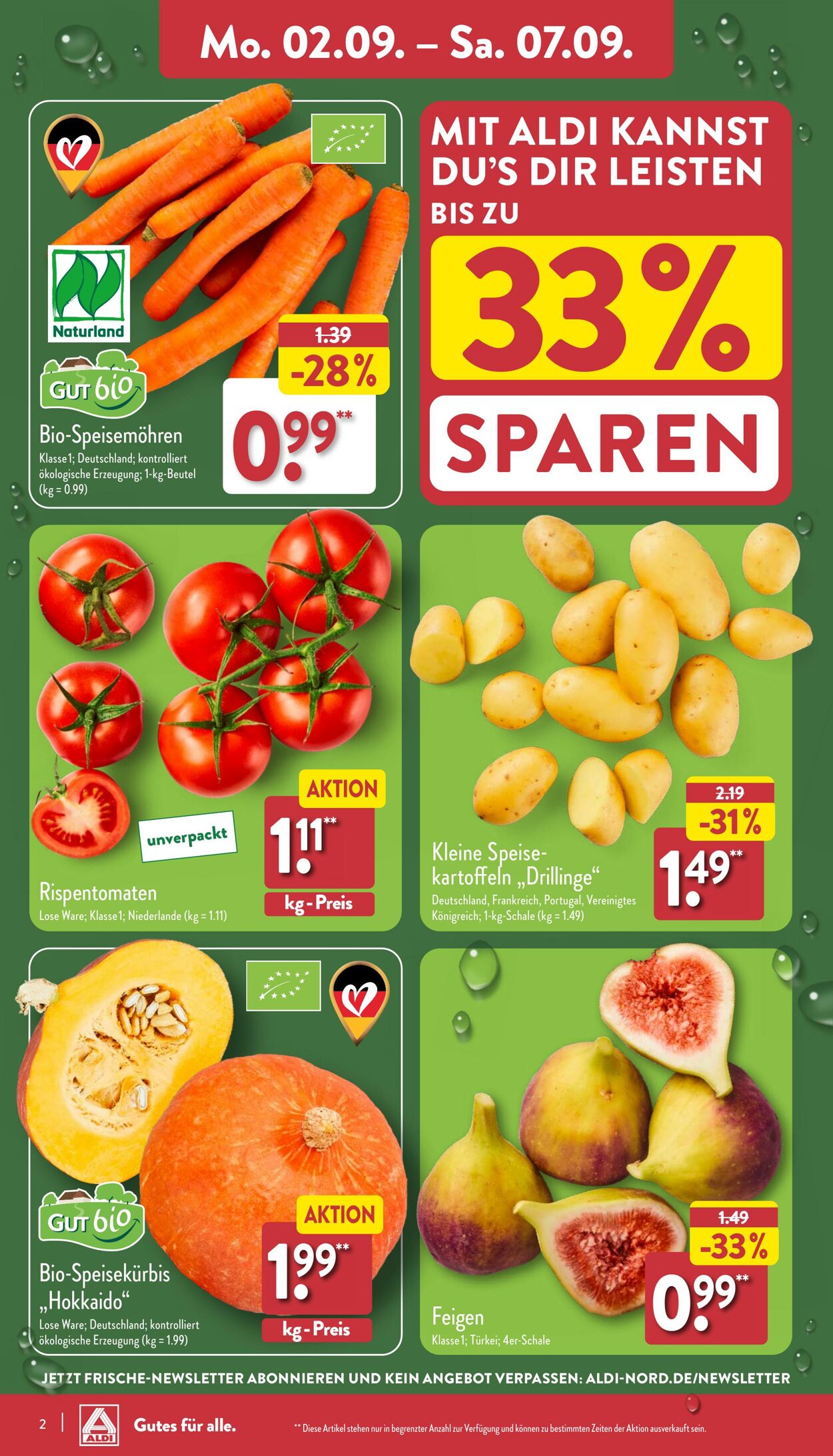 Prospekt Aldi-Nord 26.08.2024 - 31.08.2024