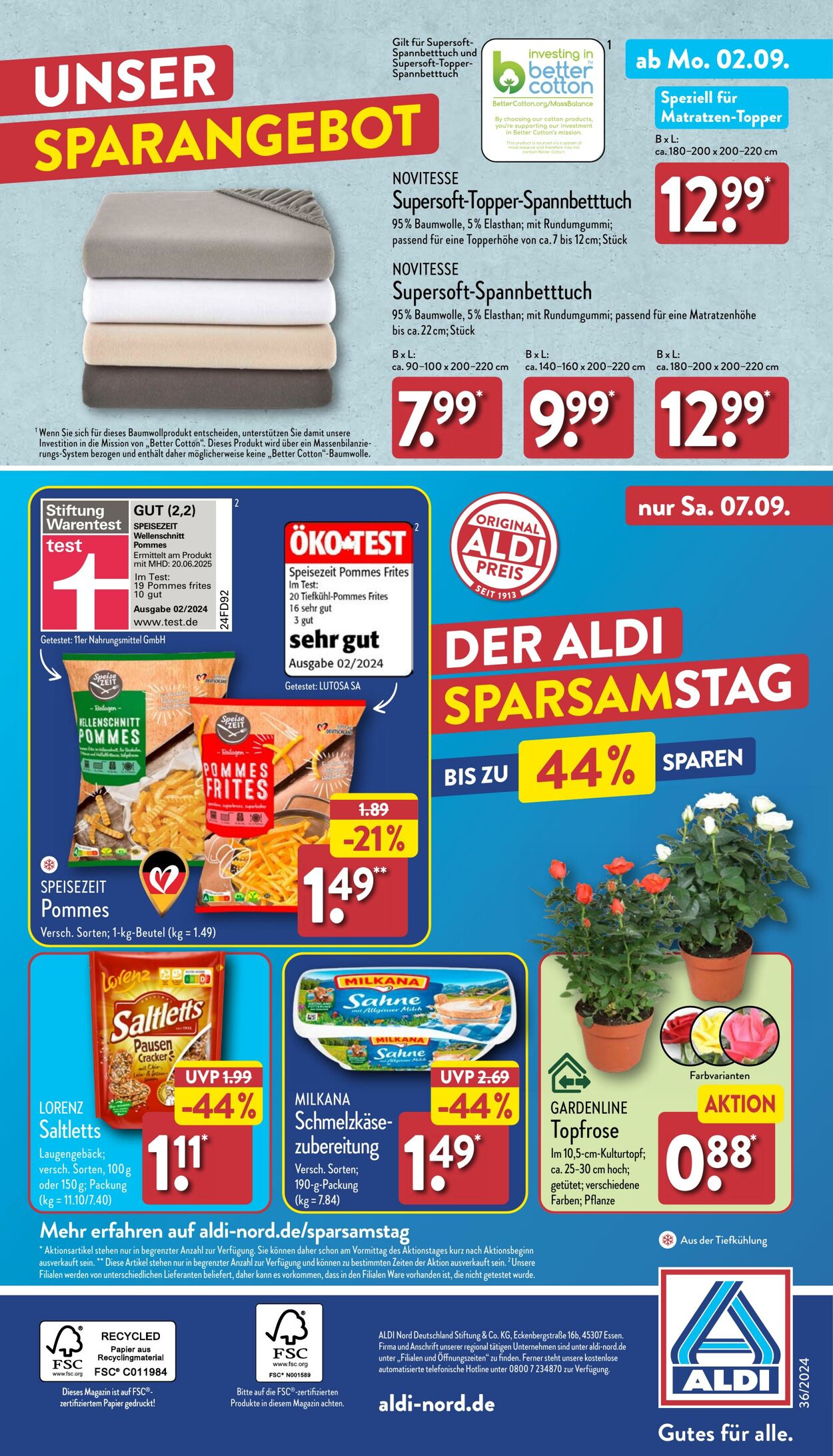 Prospekt Aldi-Nord 26.08.2024 - 31.08.2024