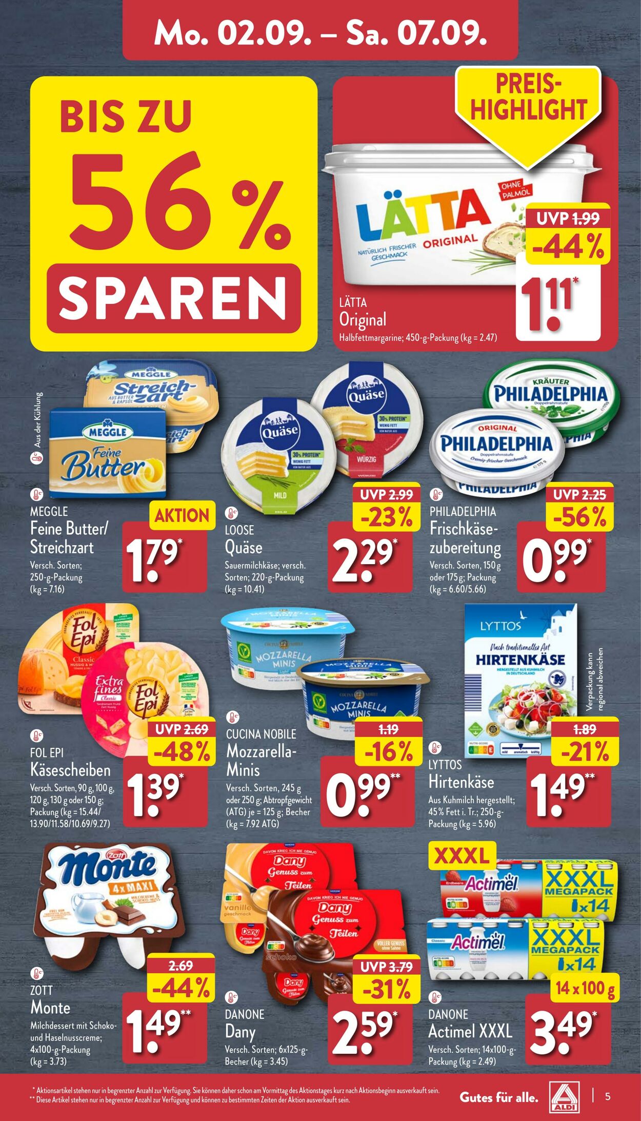 Prospekt Aldi-Nord 26.08.2024 - 31.08.2024