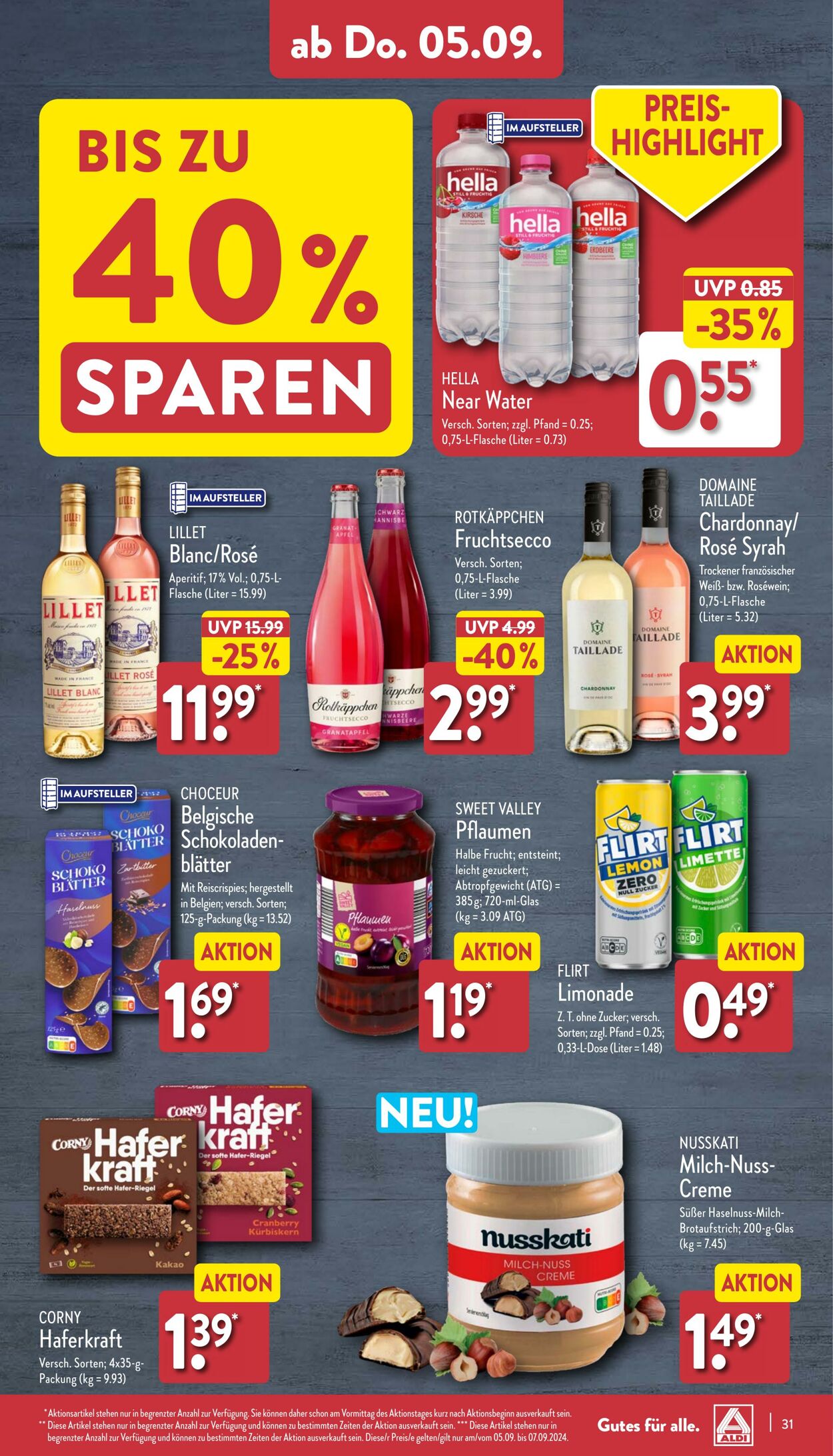 Prospekt Aldi-Nord 26.08.2024 - 31.08.2024