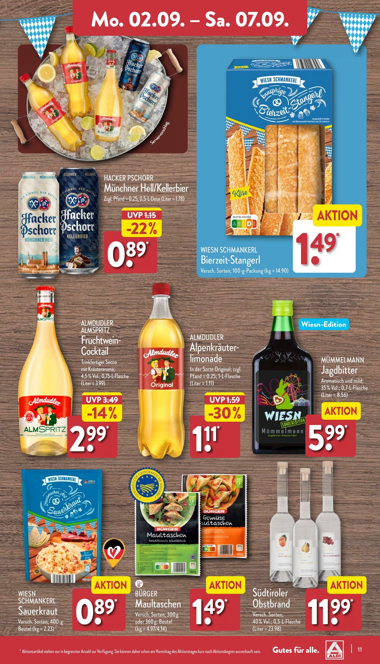 Prospekt Aldi-Nord 26.08.2024 - 31.08.2024