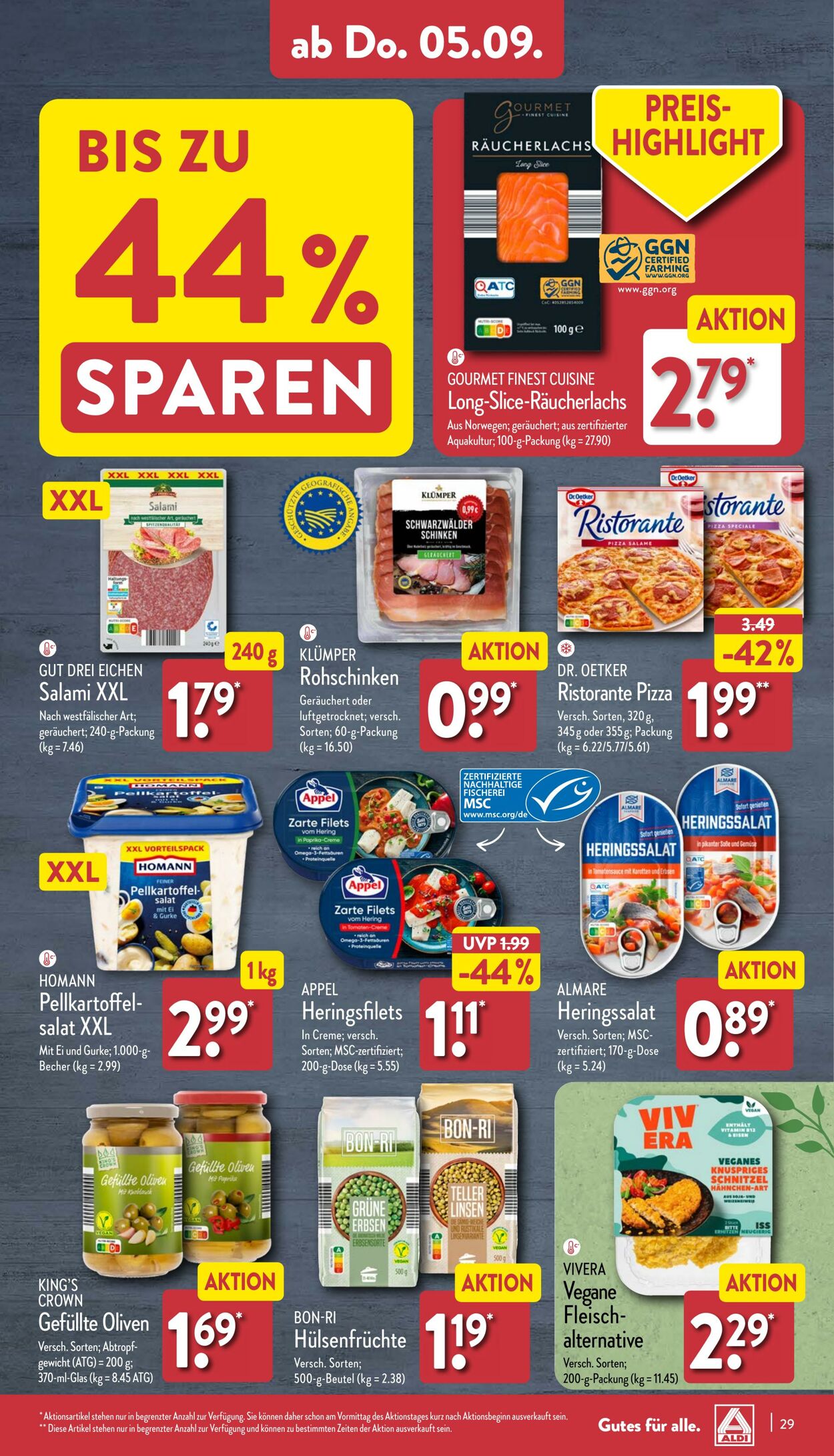 Prospekt Aldi-Nord 26.08.2024 - 31.08.2024