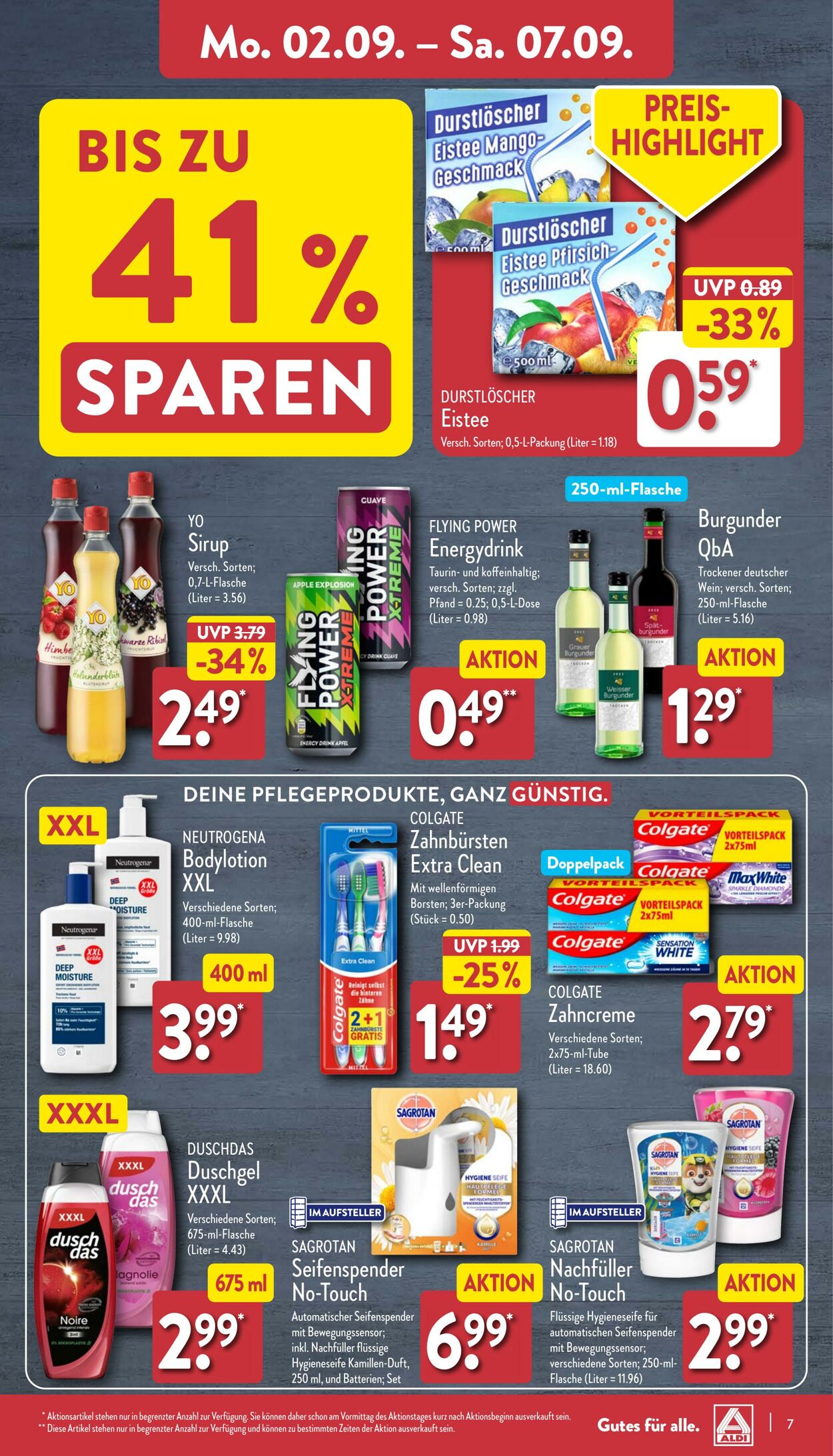 Prospekt Aldi-Nord 26.08.2024 - 31.08.2024