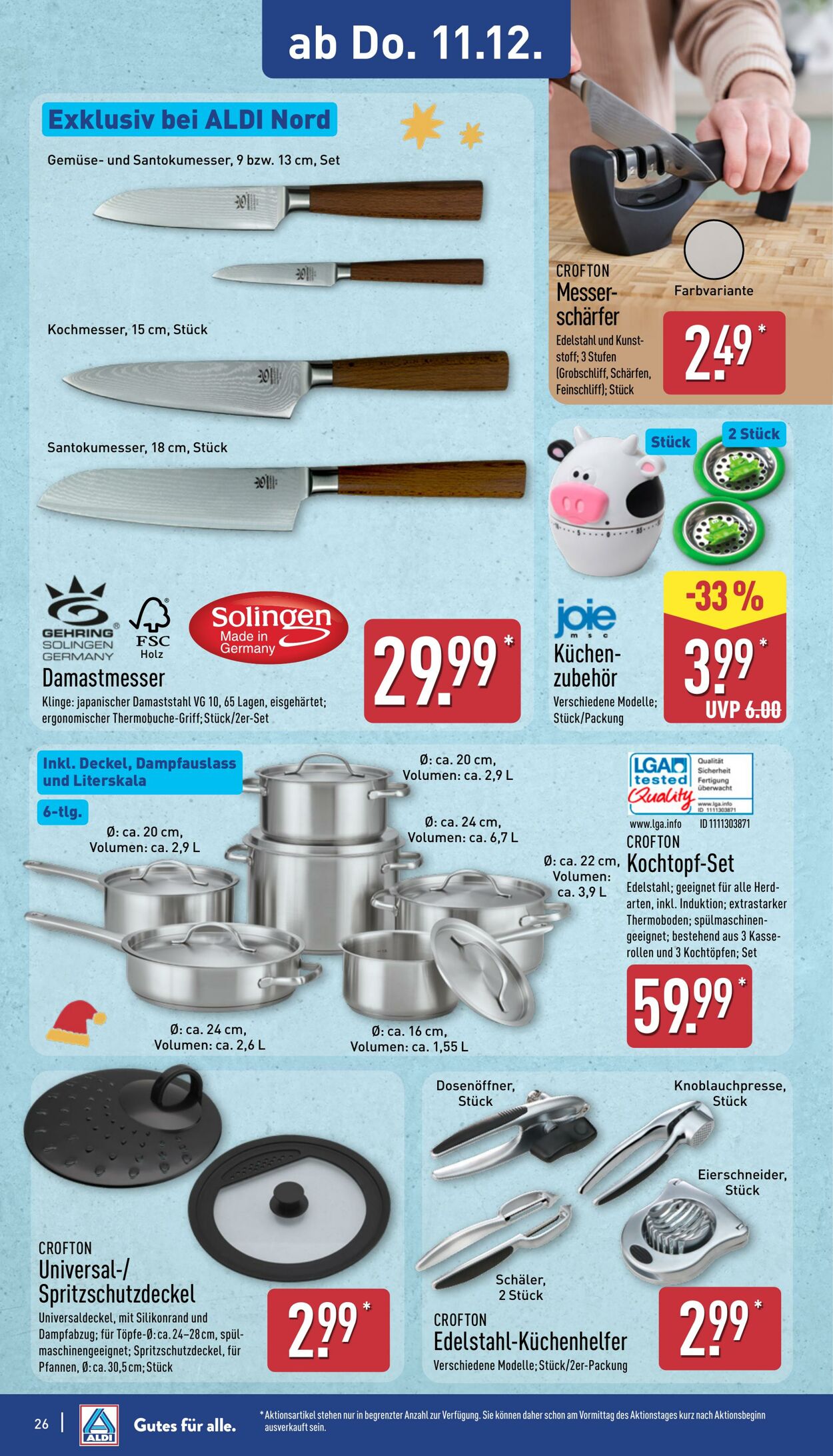 Prospekt Aldi-Nord 08.12.2025 - 13.12.2025