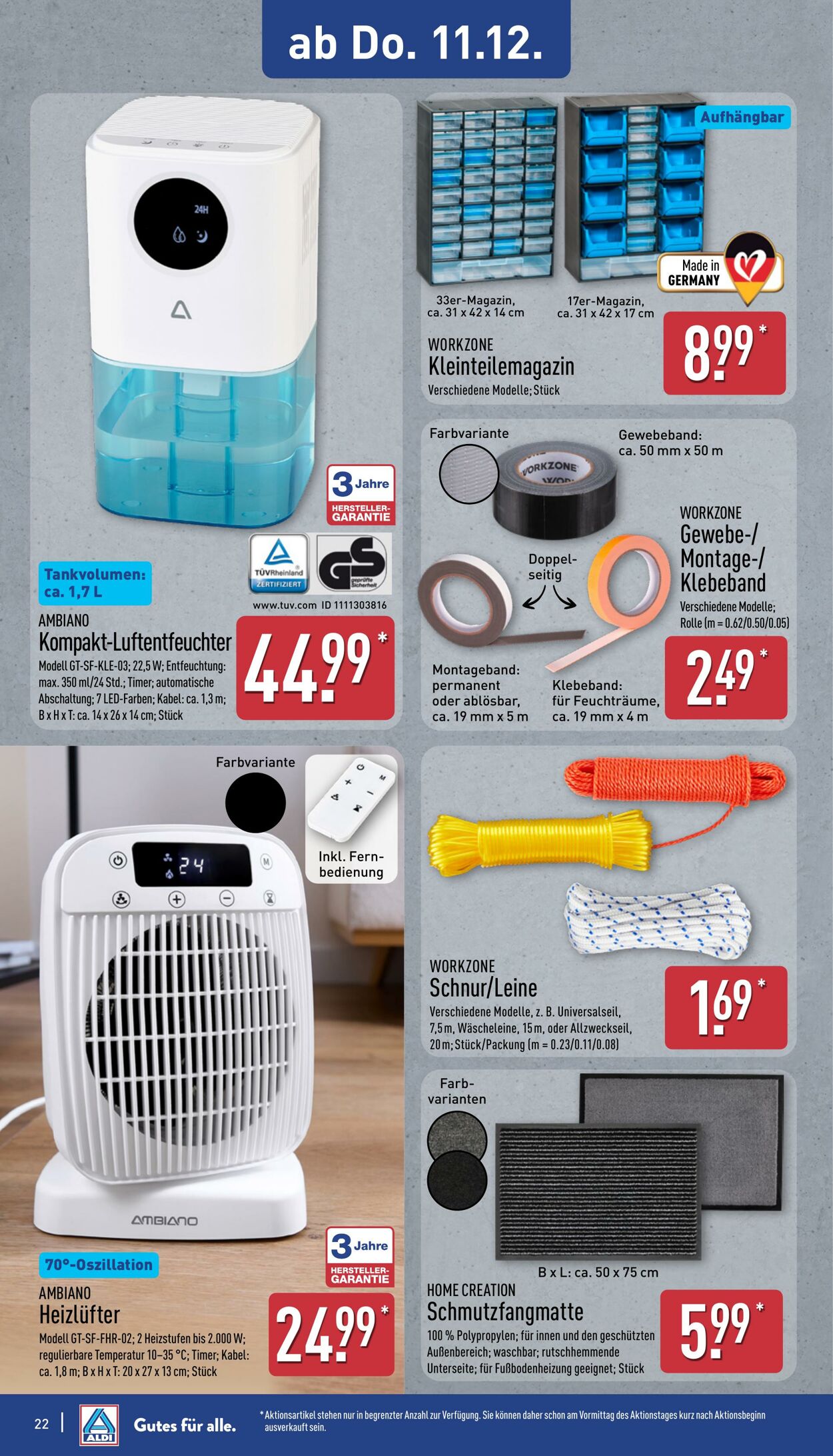 Prospekt Aldi-Nord 08.12.2025 - 13.12.2025