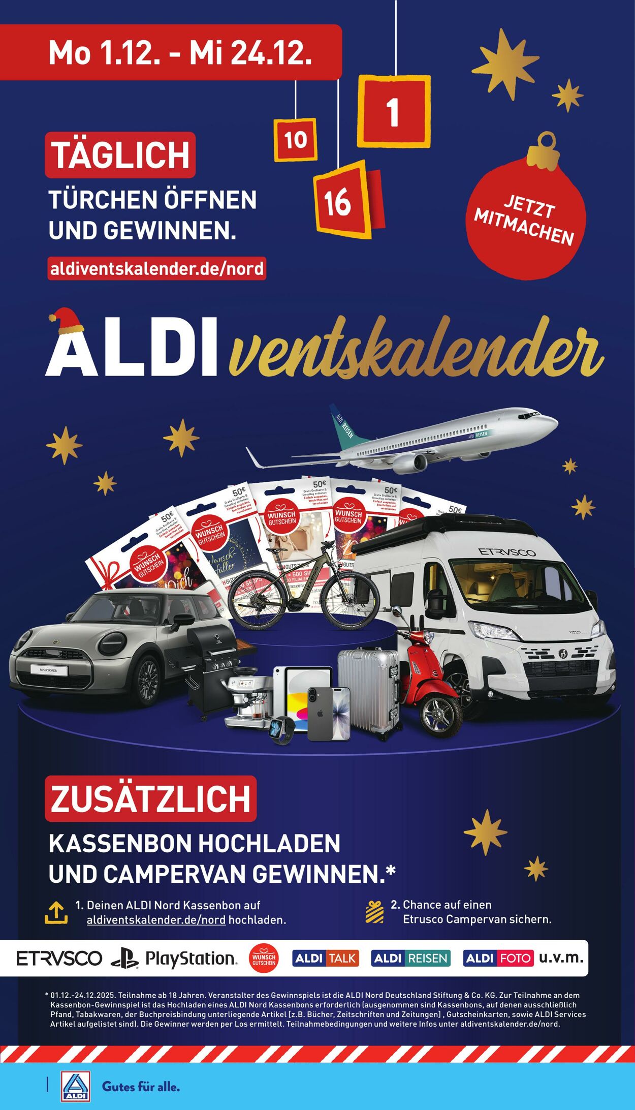 Prospekt Aldi-Nord 08.12.2025 - 13.12.2025