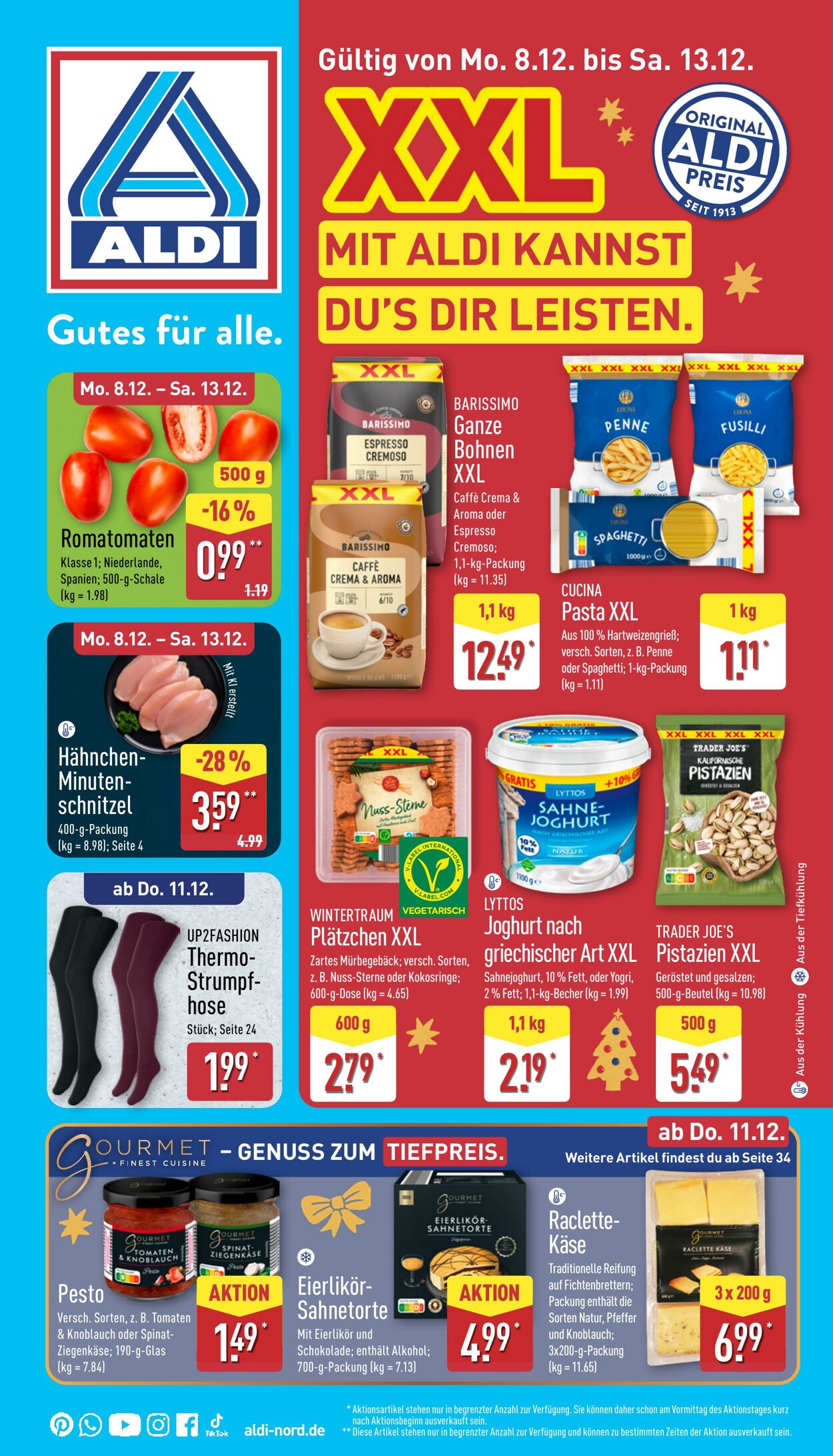 Prospekt Aldi-Nord 08.12.2025 - 13.12.2025