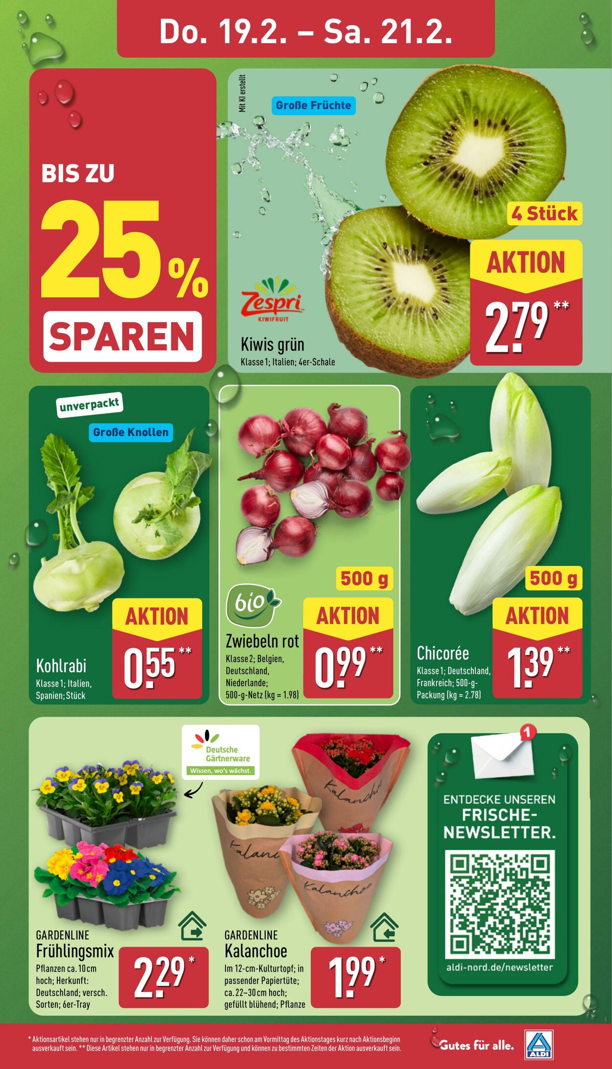 Prospekt Aldi-Nord 16.02.2026 - 21.02.2026