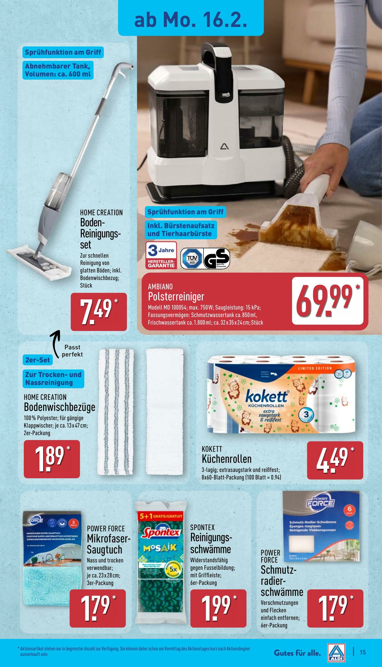Prospekt Aldi-Nord 16.02.2026 - 21.02.2026