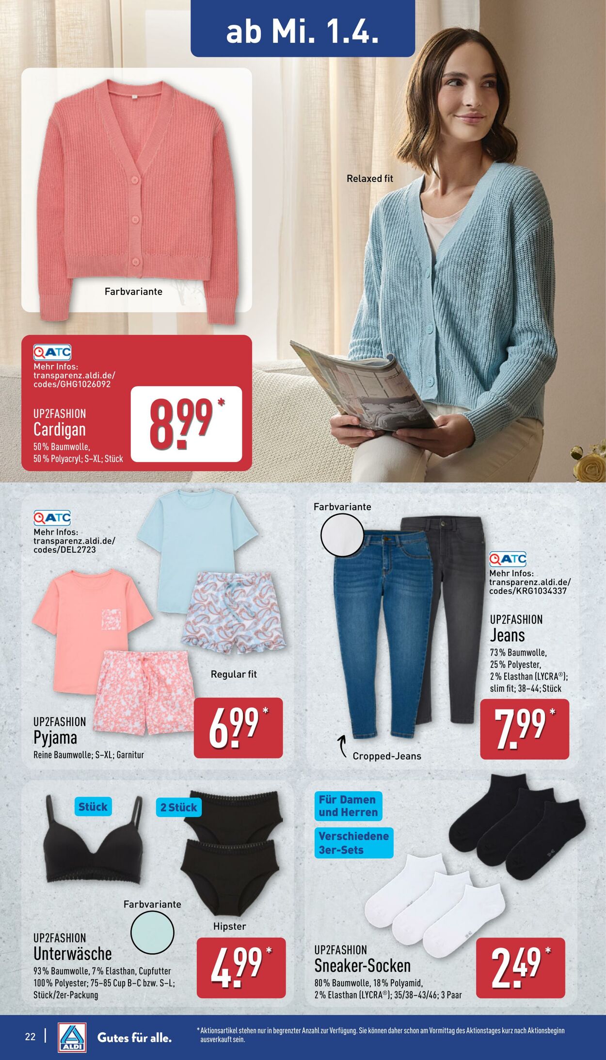 Prospekt Aldi-Nord 23.03.2026 - 28.03.2026