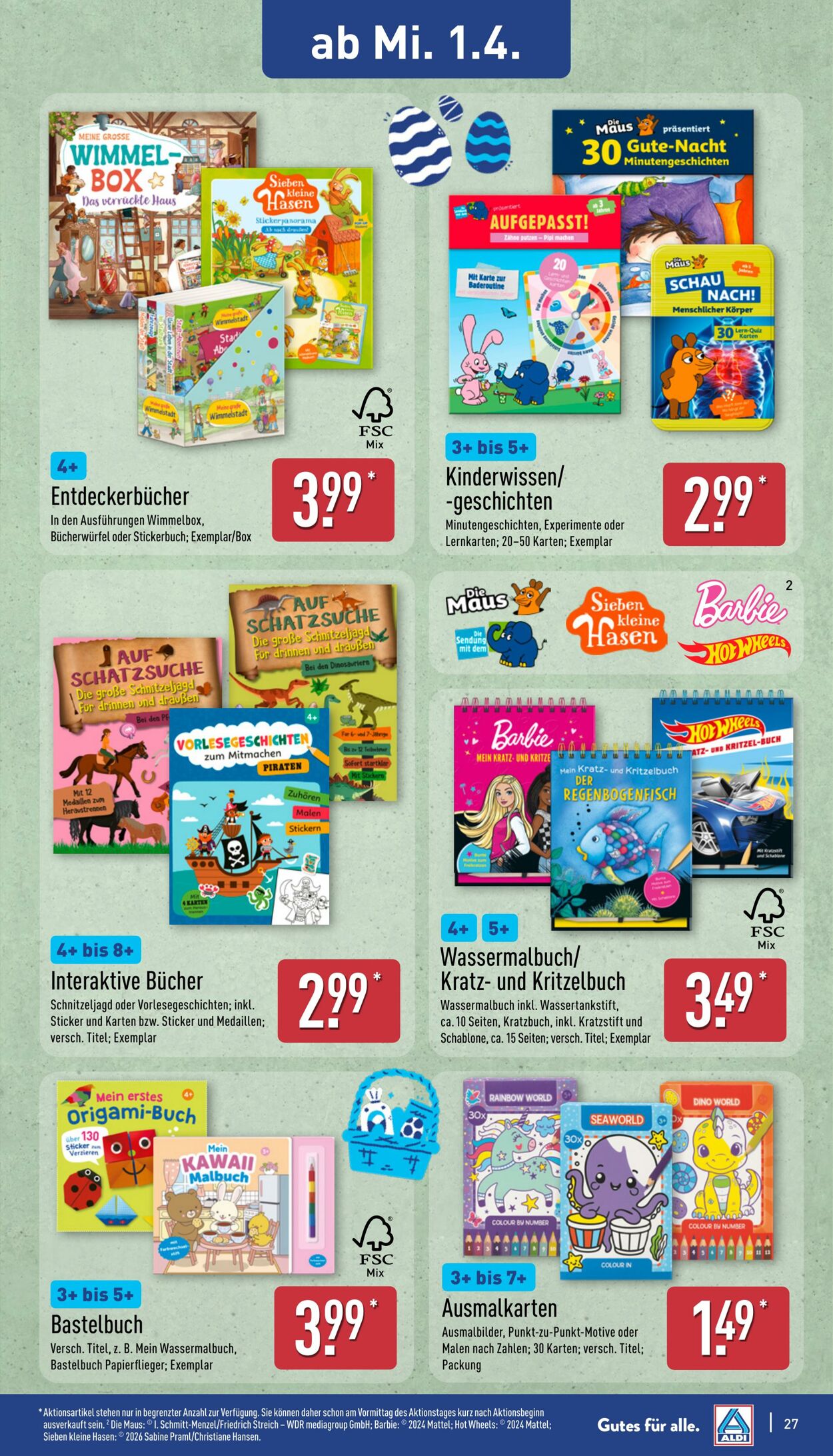 Prospekt Aldi-Nord 23.03.2026 - 28.03.2026