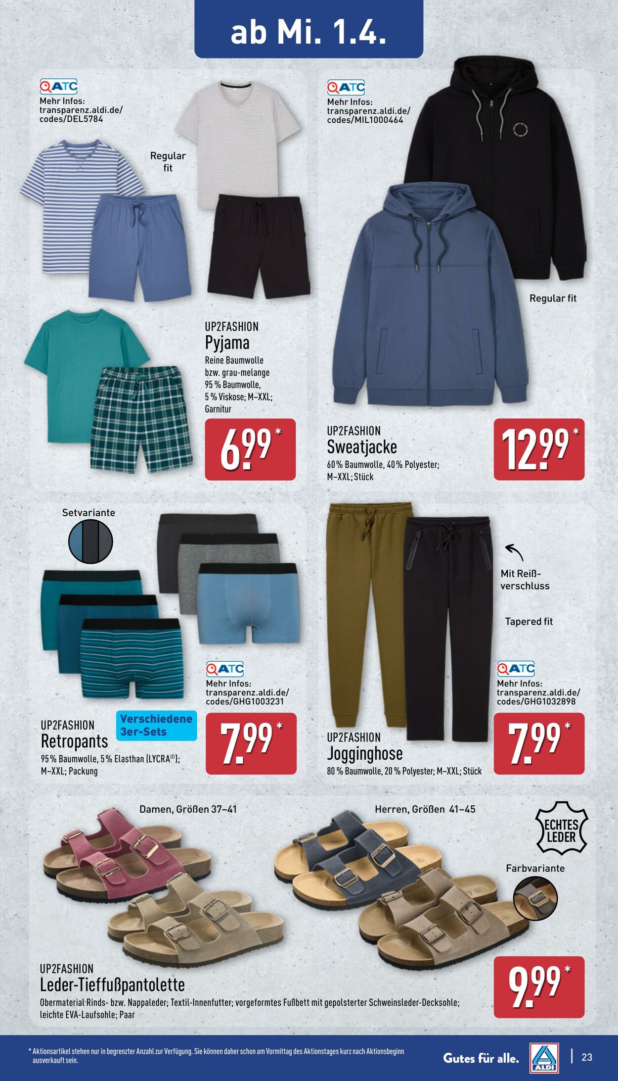 Prospekt Aldi-Nord 23.03.2026 - 28.03.2026