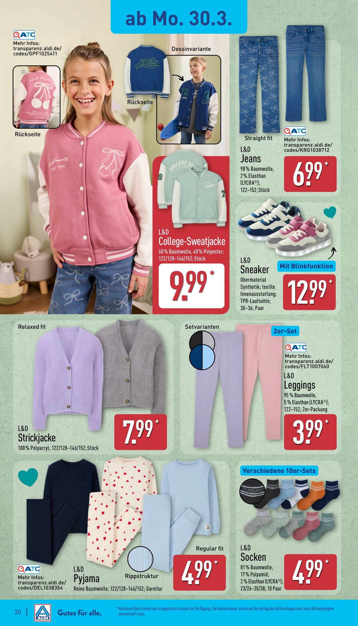 Prospekt Aldi-Nord 23.03.2026 - 28.03.2026