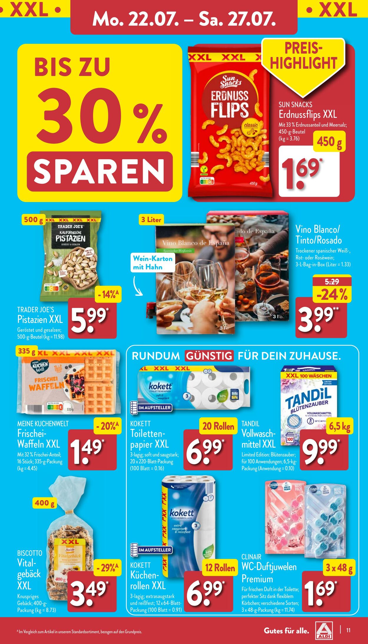 Prospekt Aldi-Nord 22.07.2024 - 27.07.2024