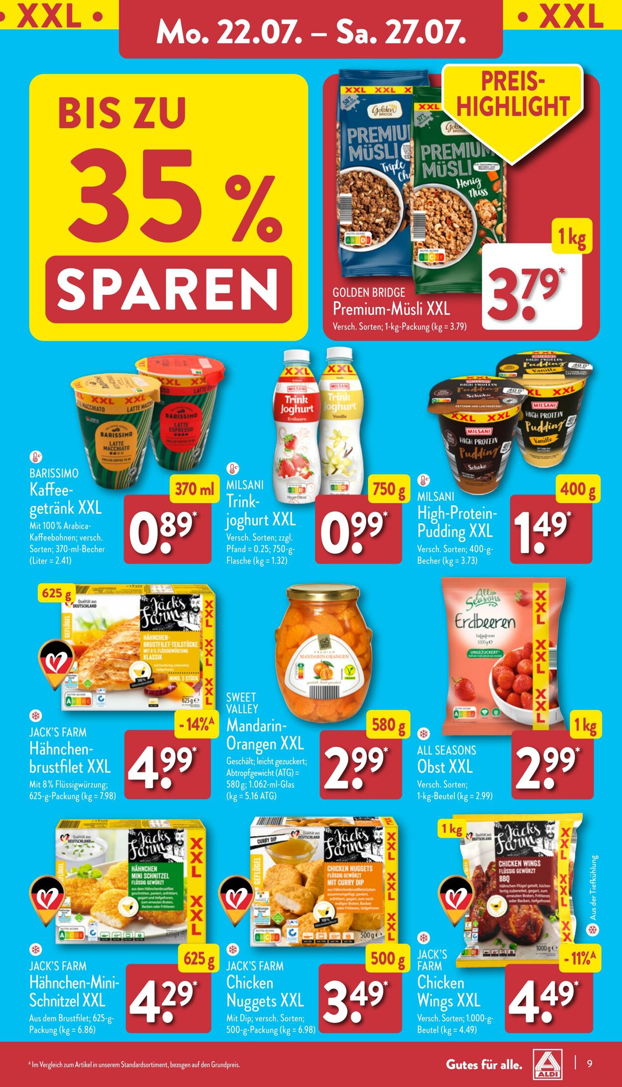 Prospekt Aldi-Nord 22.07.2024 - 27.07.2024