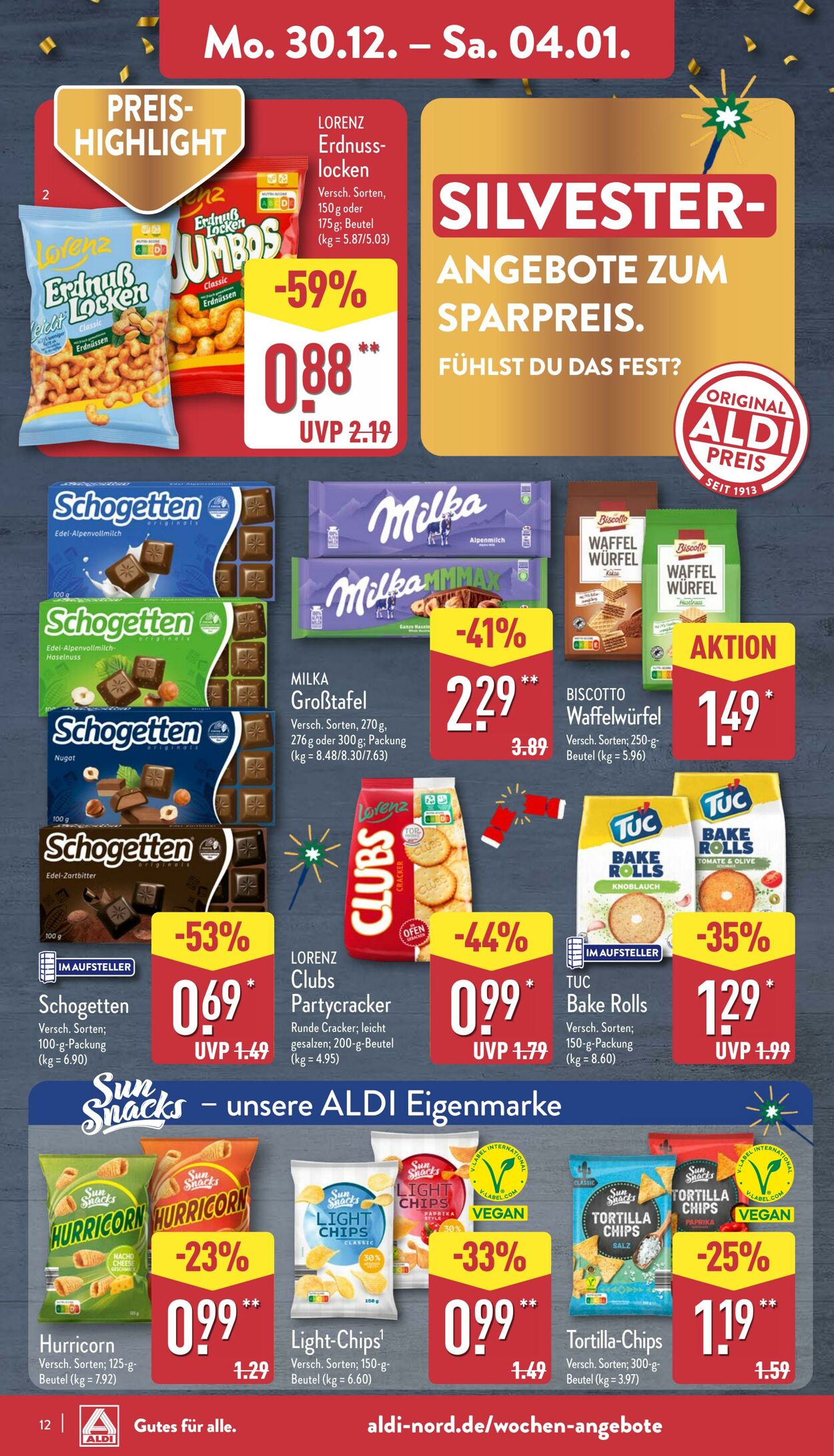 Prospekt Aldi-Nord 30.12.2024 - 04.01.2025