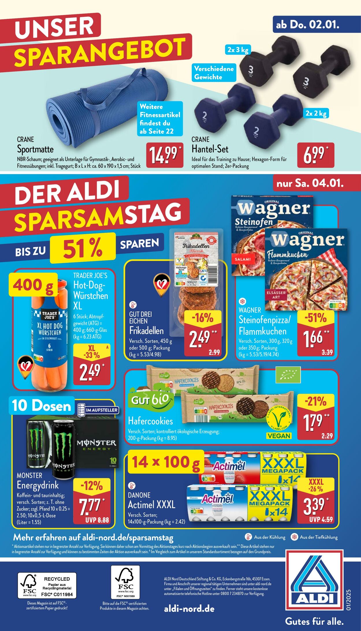 Prospekt Aldi-Nord 30.12.2024 - 04.01.2025