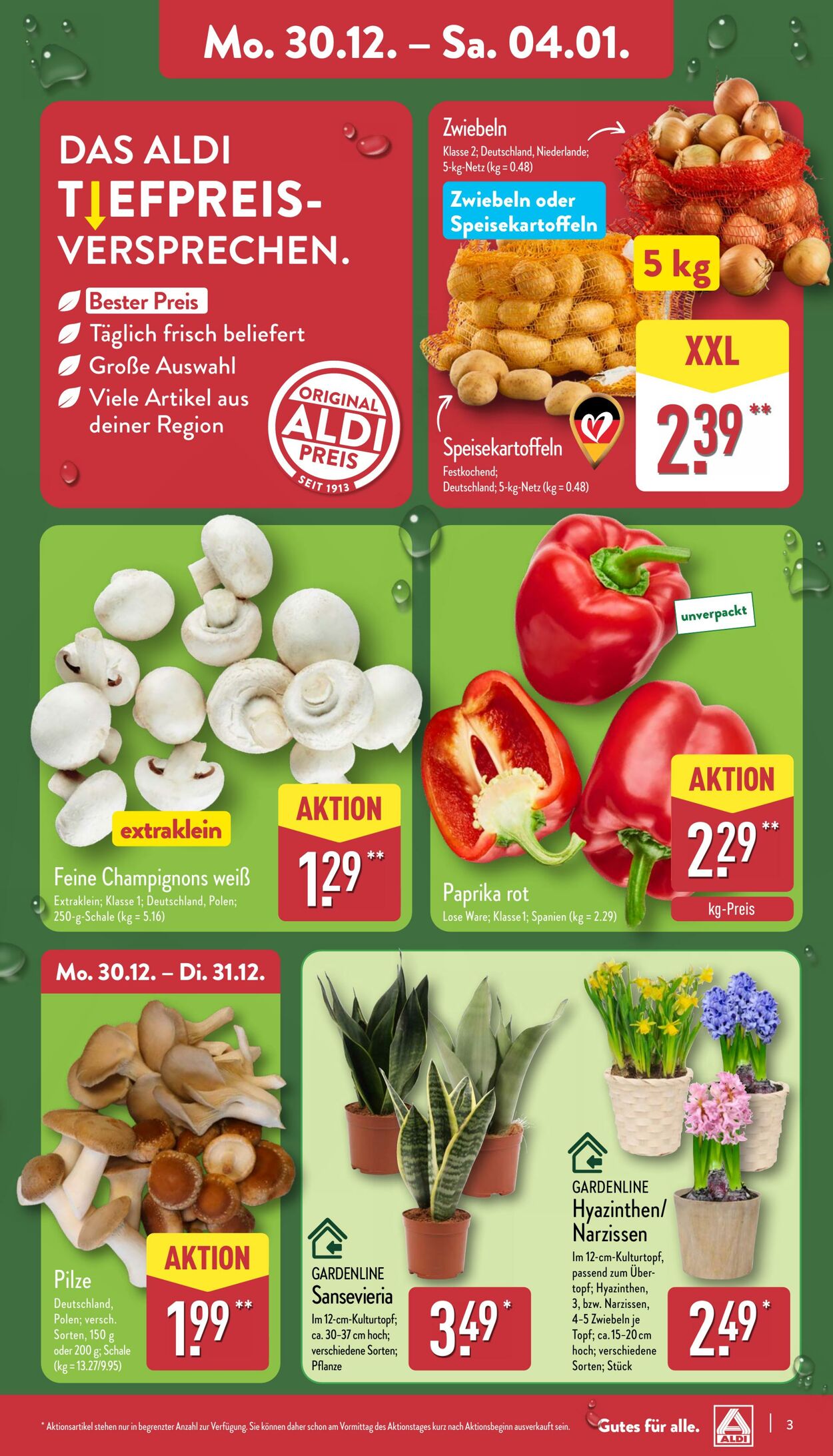 Prospekt Aldi-Nord 30.12.2024 - 04.01.2025