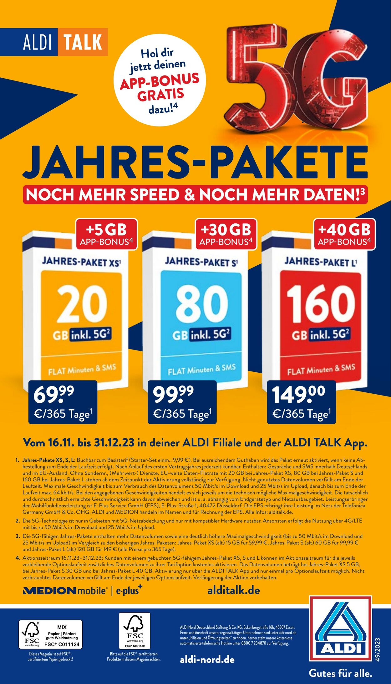 Prospekt Aldi-Nord 07.12.2023 - 12.12.2023