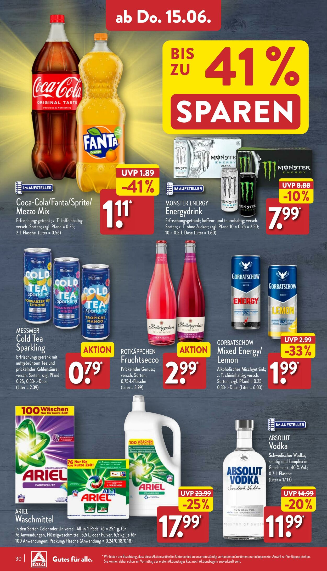 Prospekt Aldi-Nord 12.06.2023 - 17.06.2023