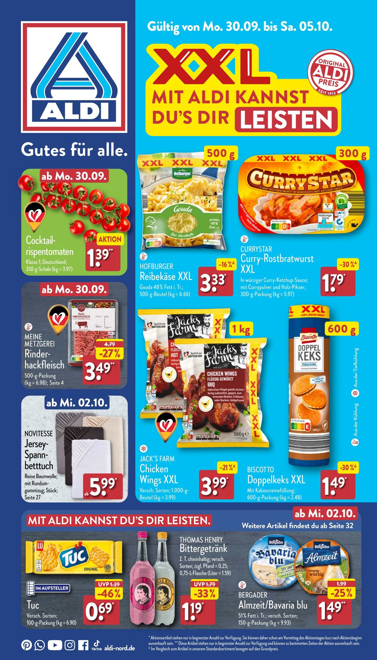 Prospekt Aldi-Nord 29.09.2024 - 06.10.2024