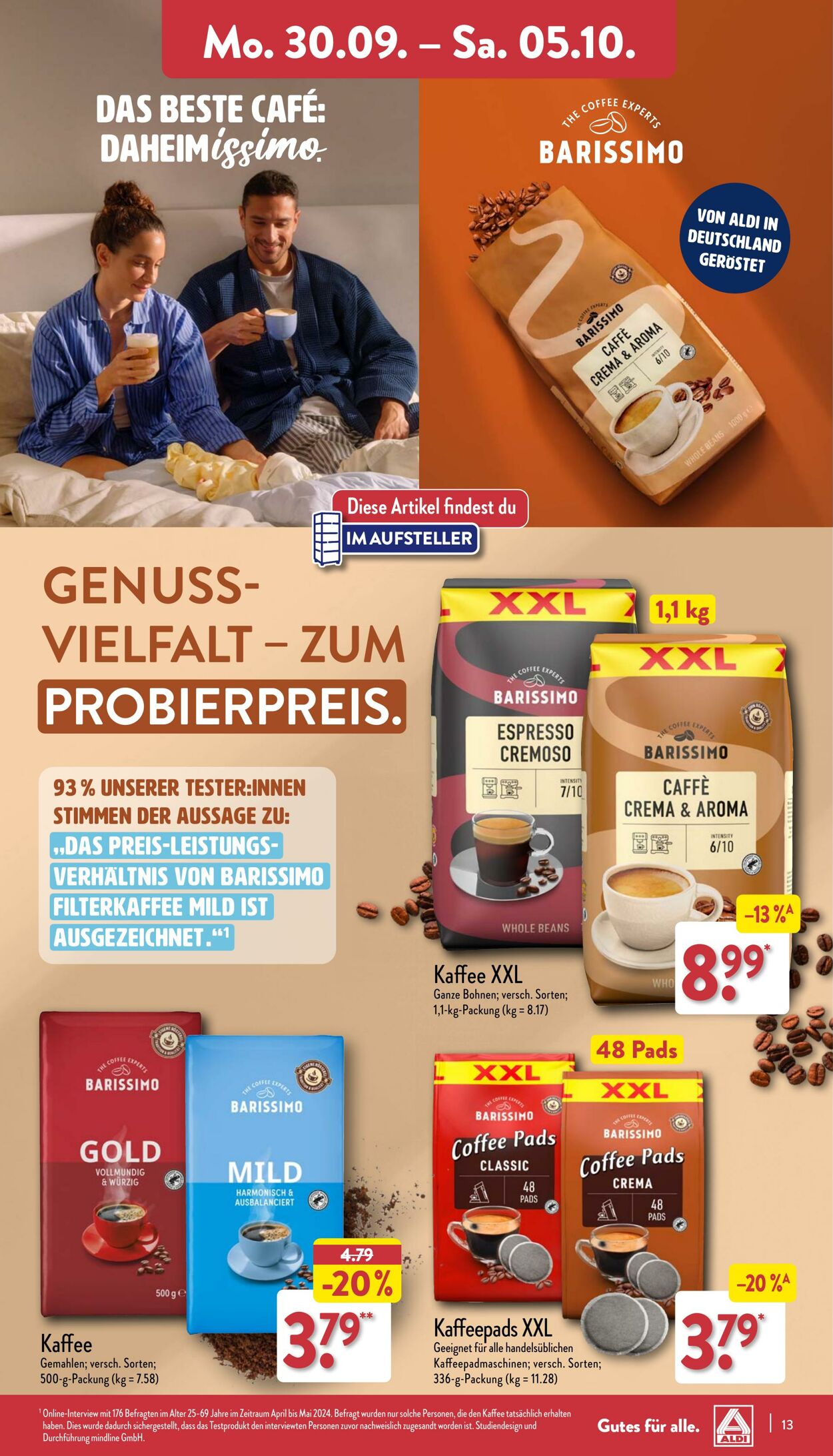 Prospekt Aldi-Nord 29.09.2024 - 06.10.2024