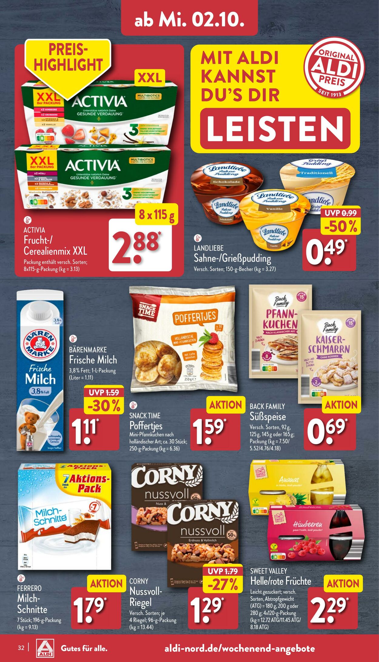 Prospekt Aldi-Nord 29.09.2024 - 06.10.2024