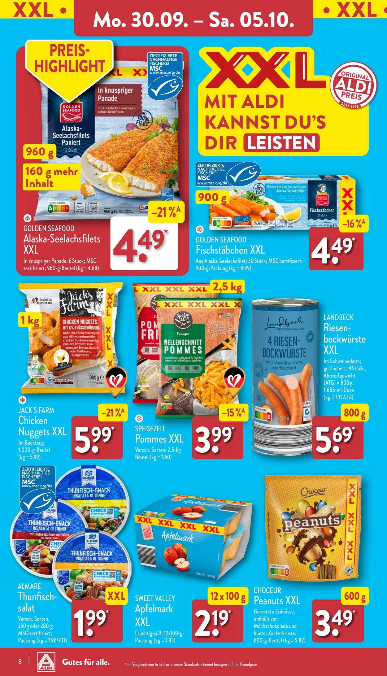 Prospekt Aldi-Nord 29.09.2024 - 06.10.2024