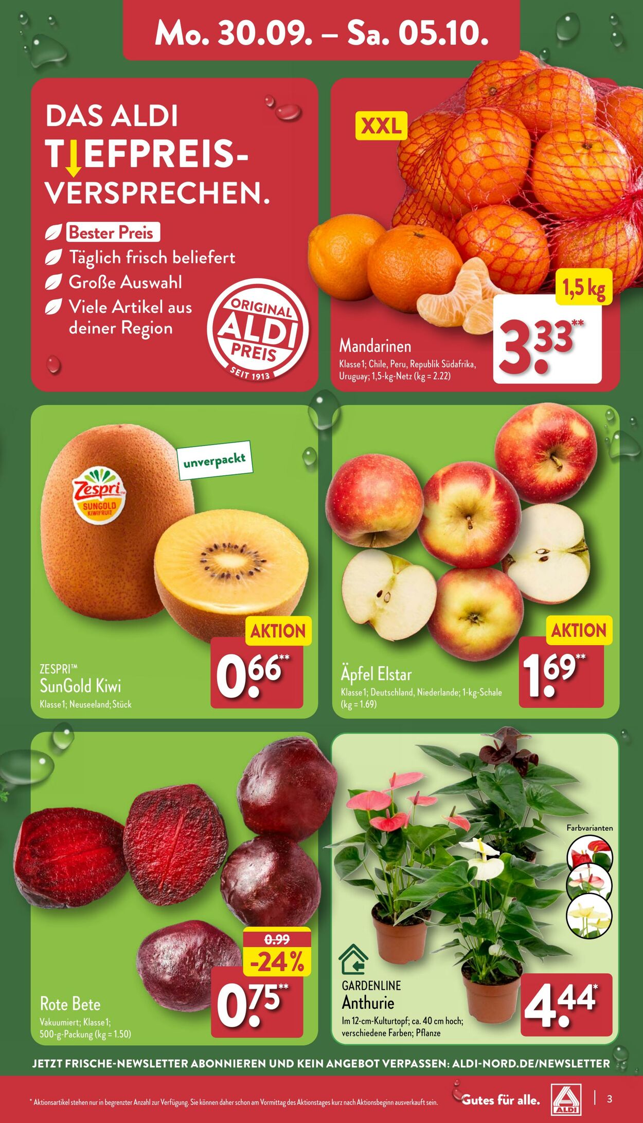 Prospekt Aldi-Nord 29.09.2024 - 06.10.2024