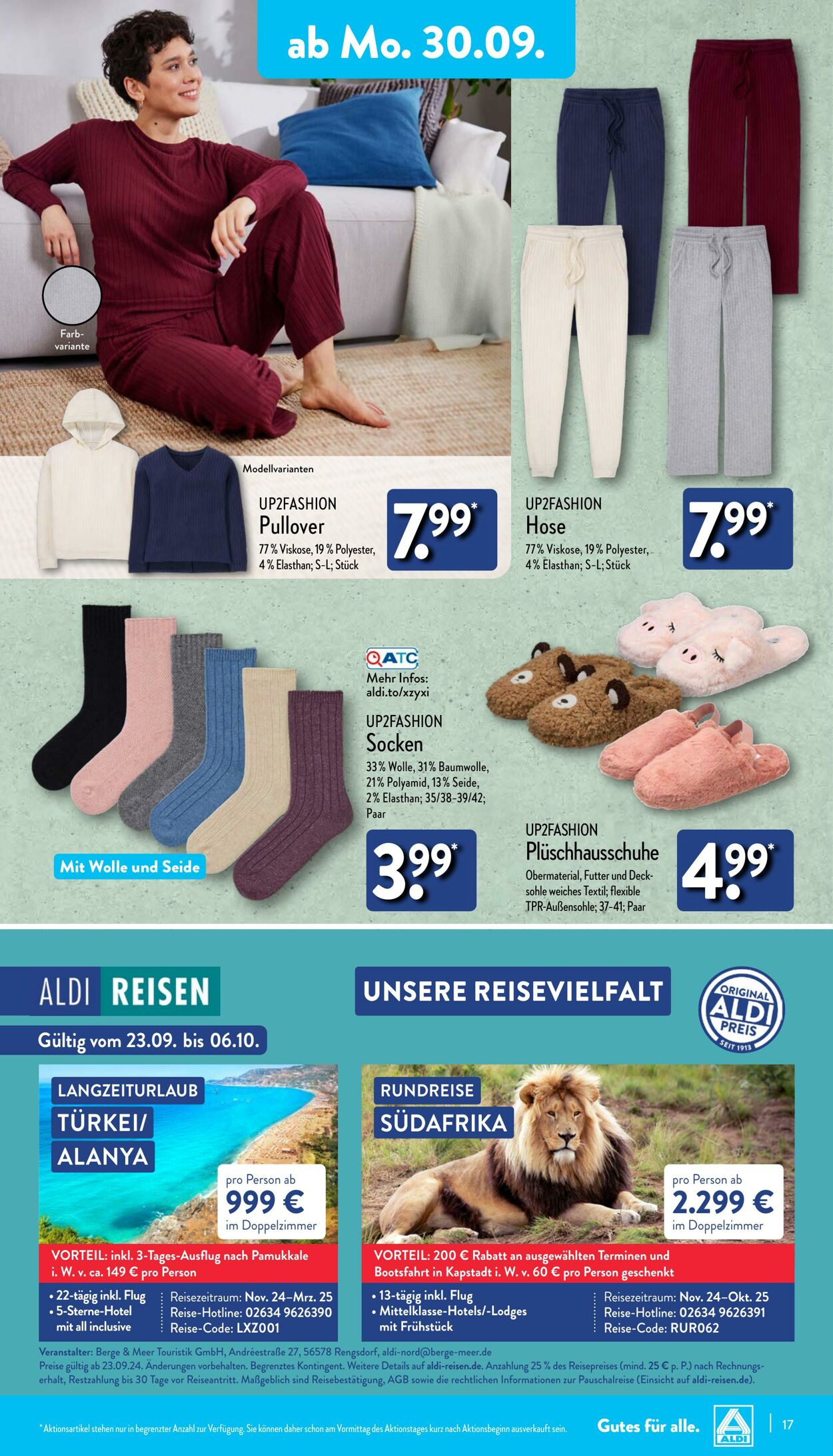 Prospekt Aldi-Nord 29.09.2024 - 06.10.2024