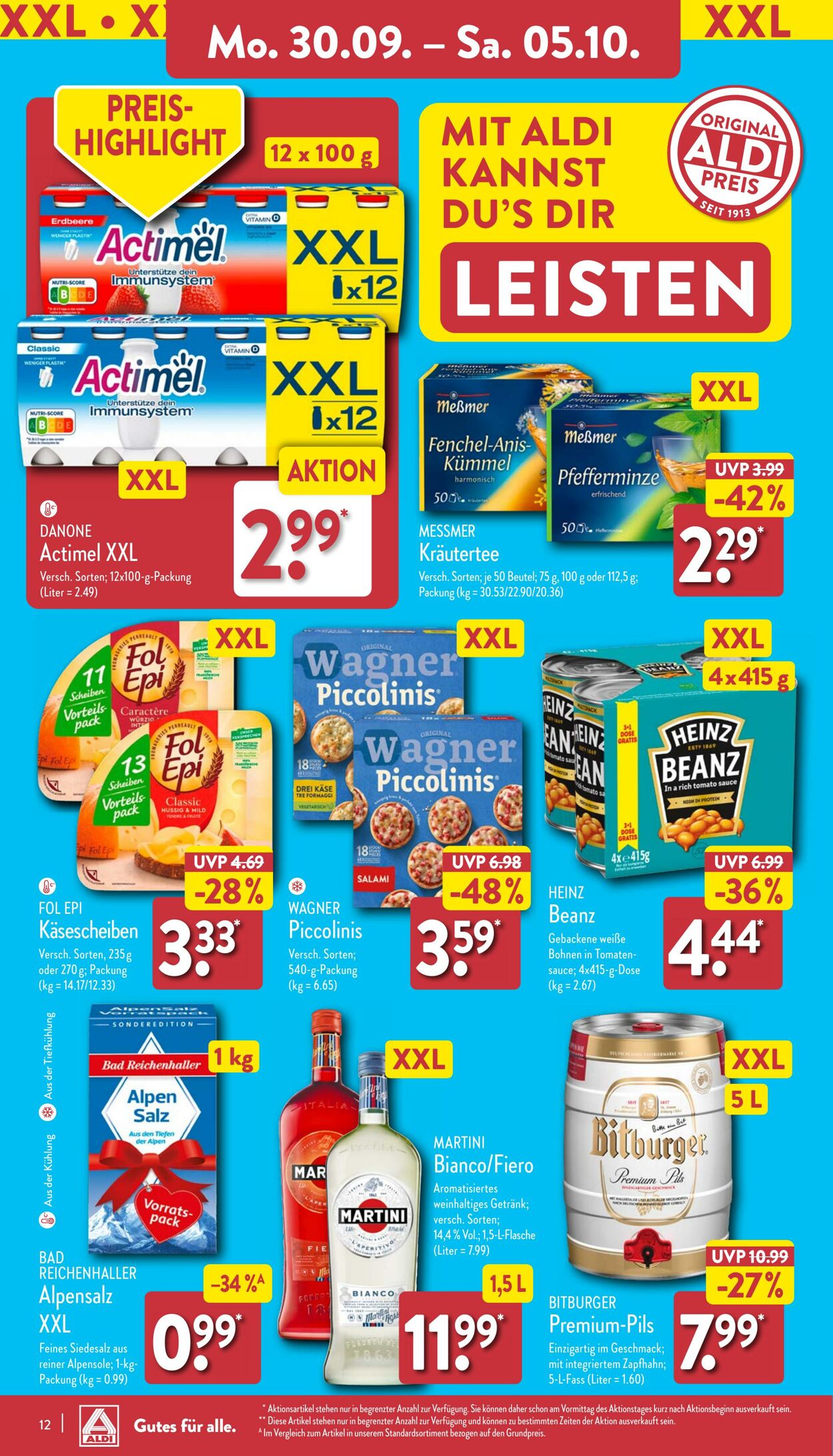 Prospekt Aldi-Nord 29.09.2024 - 06.10.2024