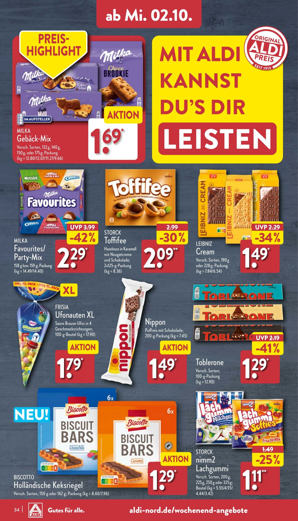 Prospekt Aldi-Nord 29.09.2024 - 06.10.2024