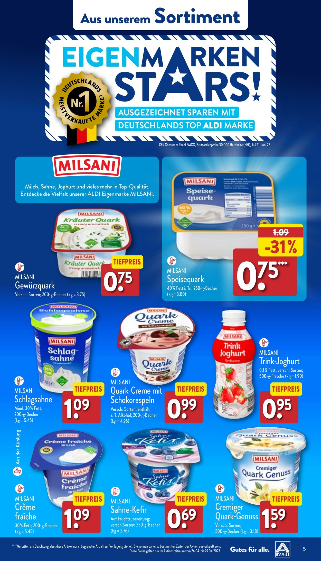 Prospekt Aldi-Nord 24.04.2023 - 29.04.2023