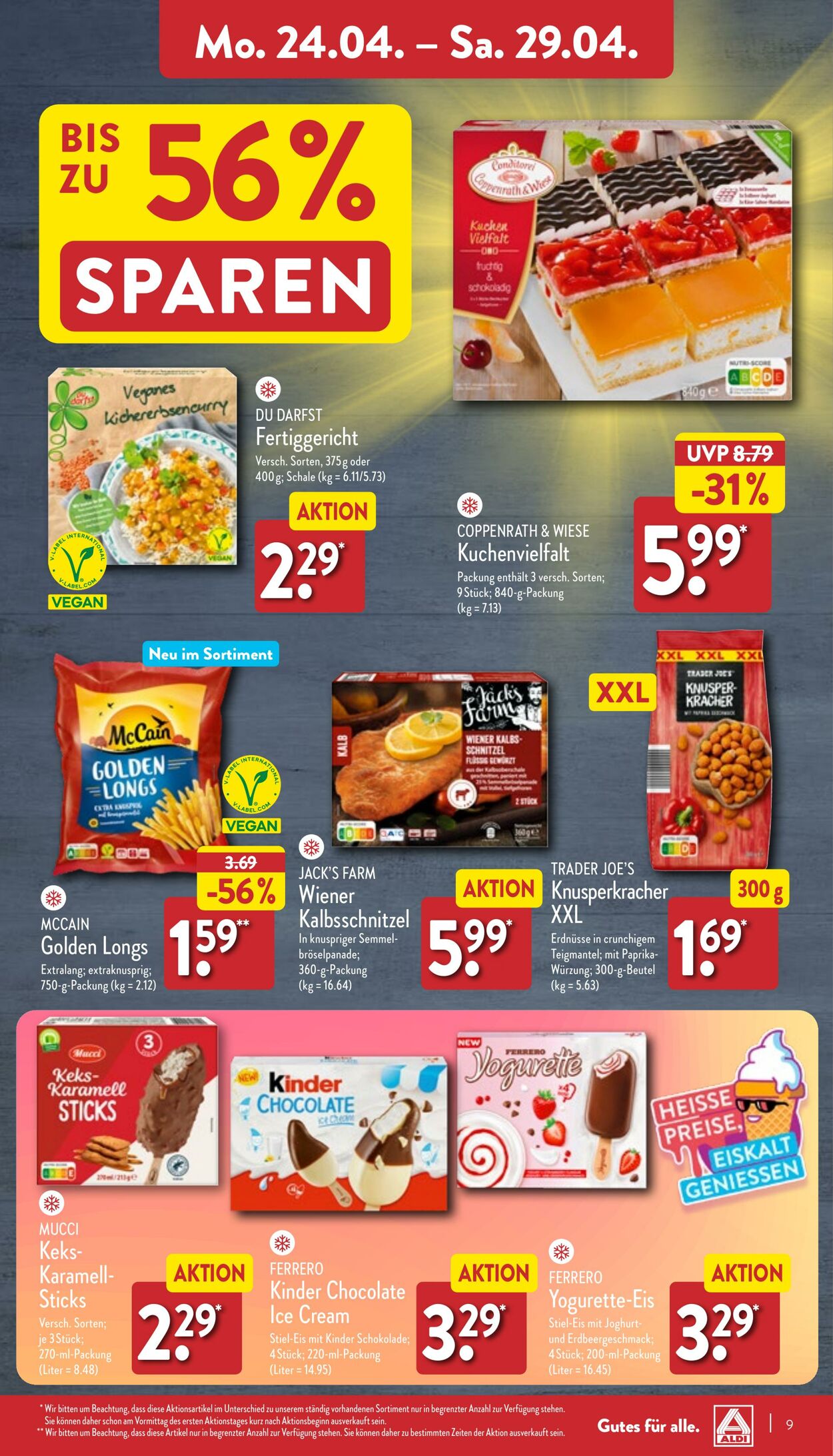 Prospekt Aldi-Nord 24.04.2023 - 29.04.2023