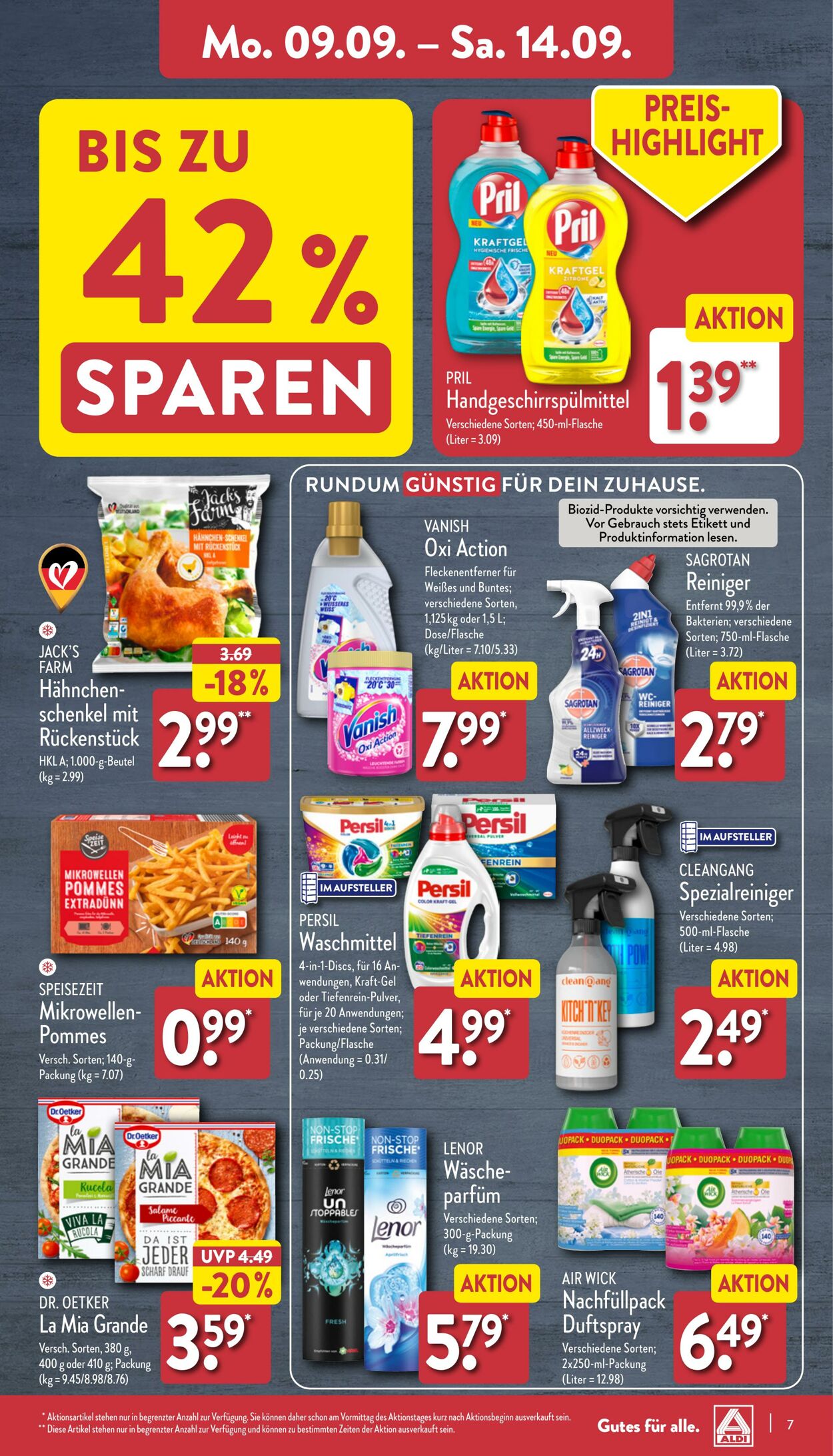 Prospekt Aldi-Nord 08.09.2024 - 14.09.2024