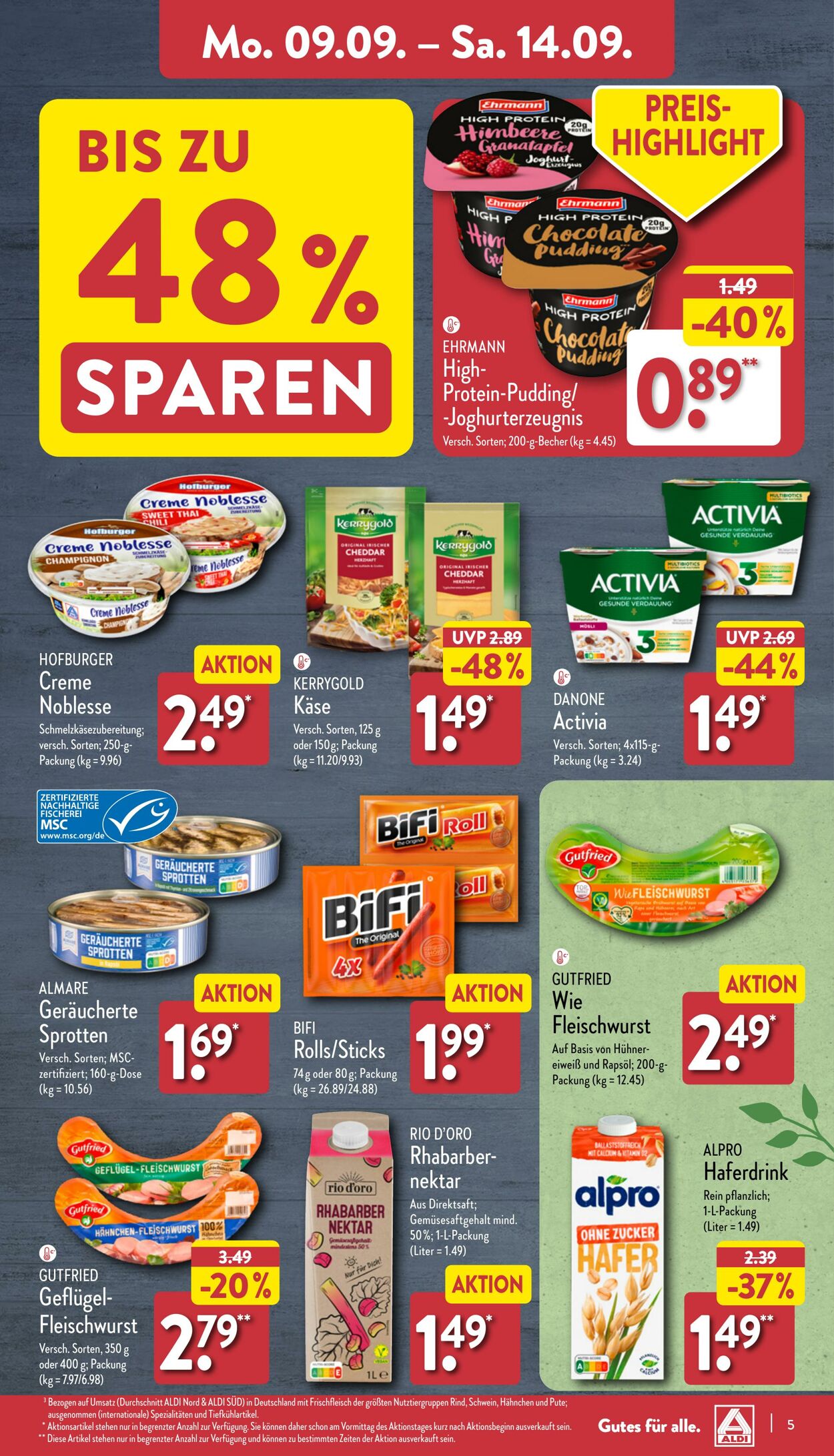 Prospekt Aldi-Nord 08.09.2024 - 14.09.2024