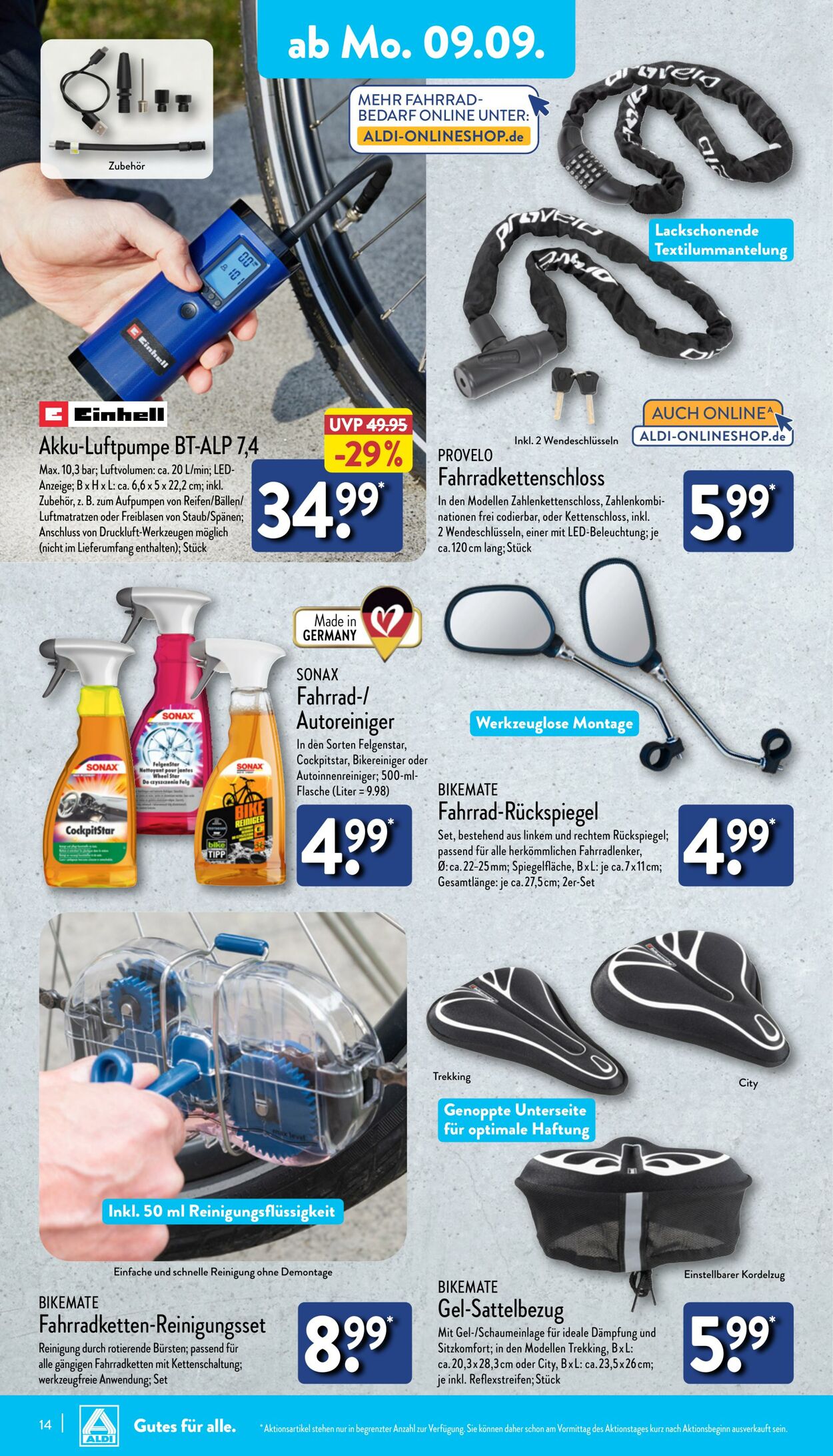 Prospekt Aldi-Nord 08.09.2024 - 14.09.2024