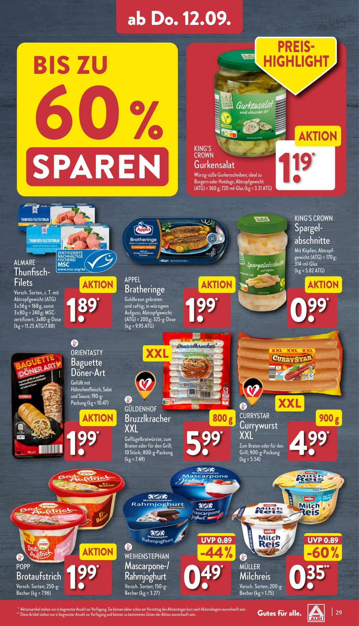 Prospekt Aldi-Nord 08.09.2024 - 14.09.2024