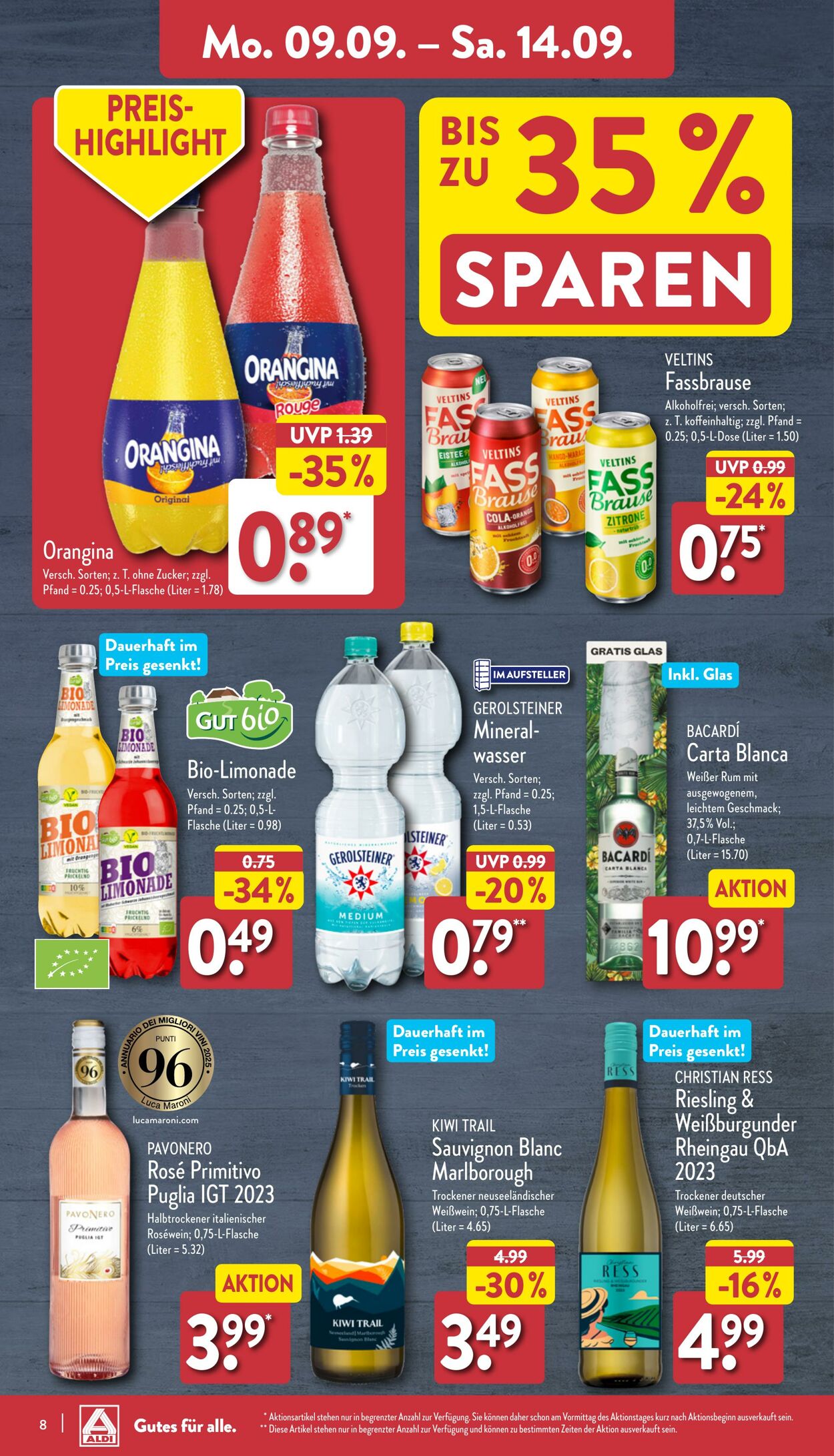 Prospekt Aldi-Nord 08.09.2024 - 14.09.2024