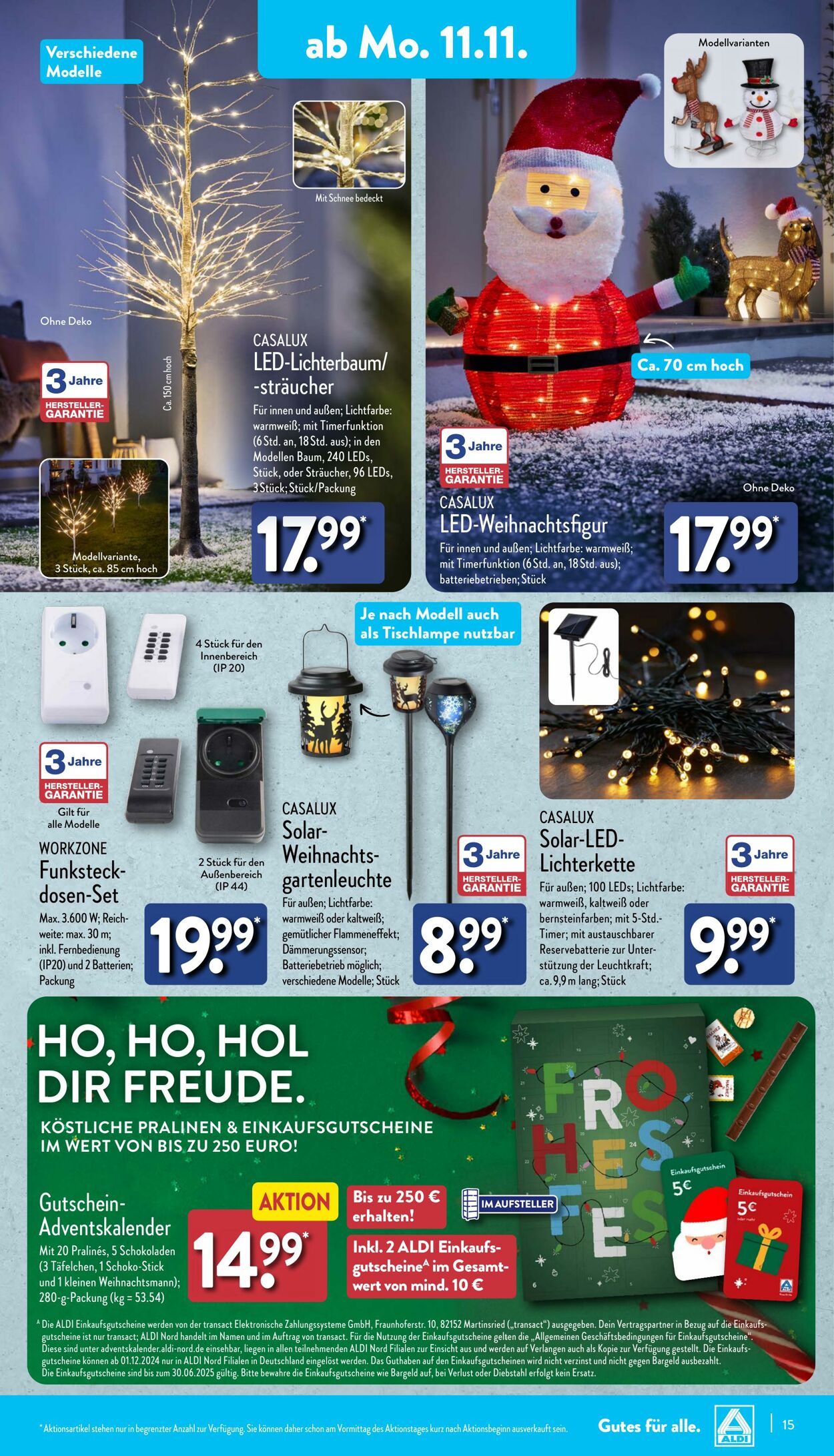 Prospekt Aldi-Nord 11.11.2024 - 18.11.2024