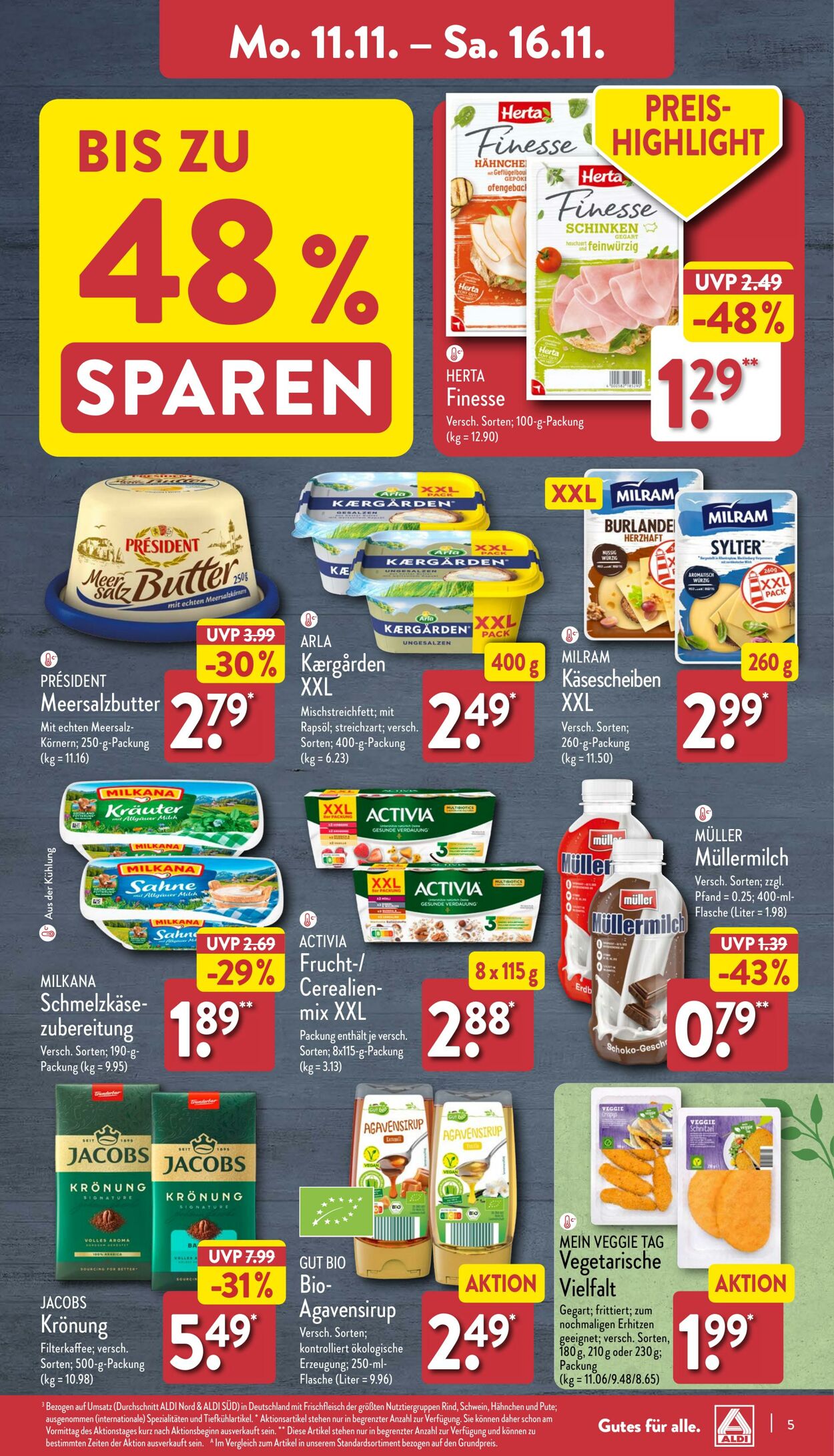 Prospekt Aldi-Nord 11.11.2024 - 18.11.2024