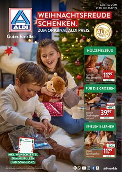 Prospekt Aldi-Nord 11.11.2024 - 18.11.2024